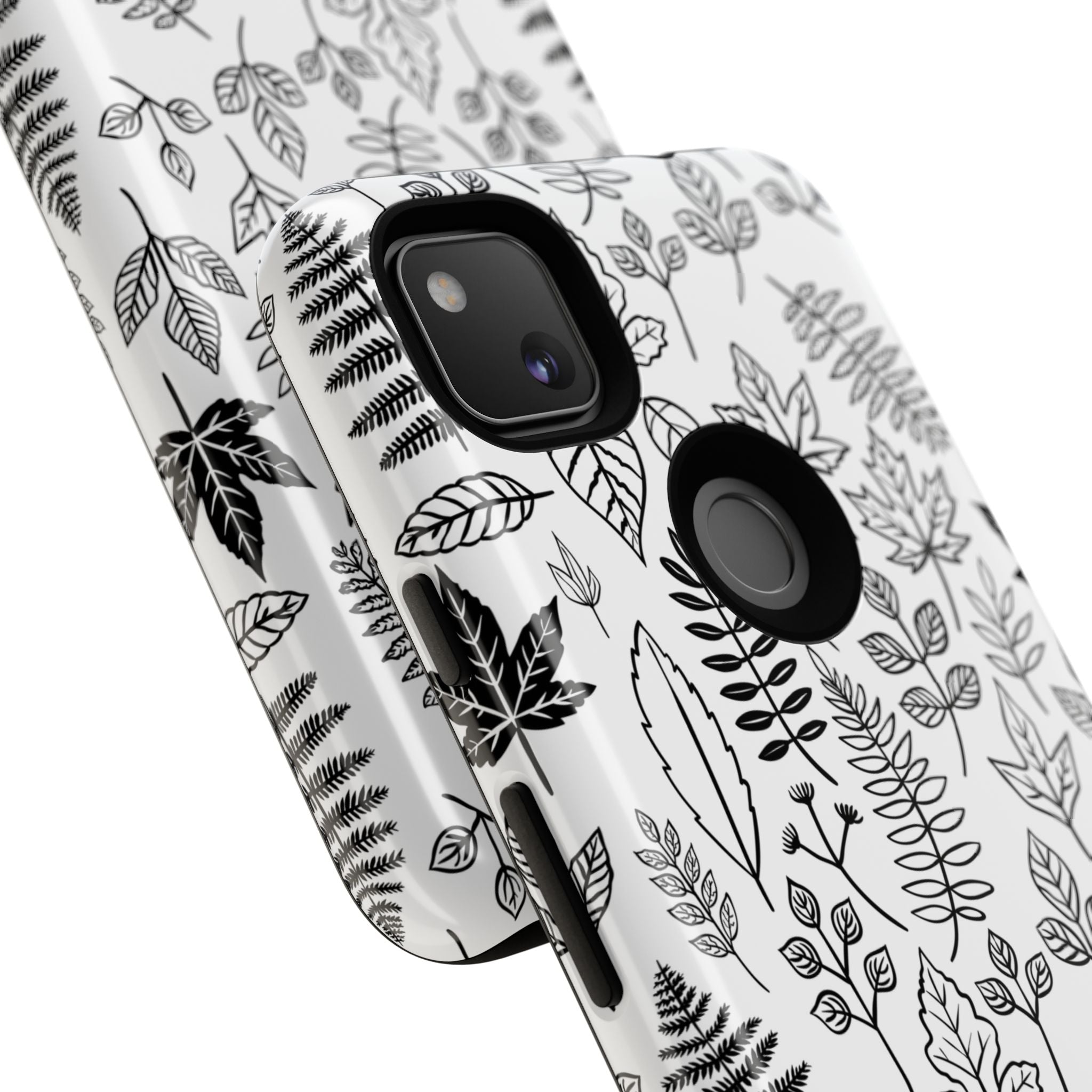 Stylish Phone Case for Nature Lovers, Botanical Design, Gift for Her, Fall Accessories, Customizable Tech Gear