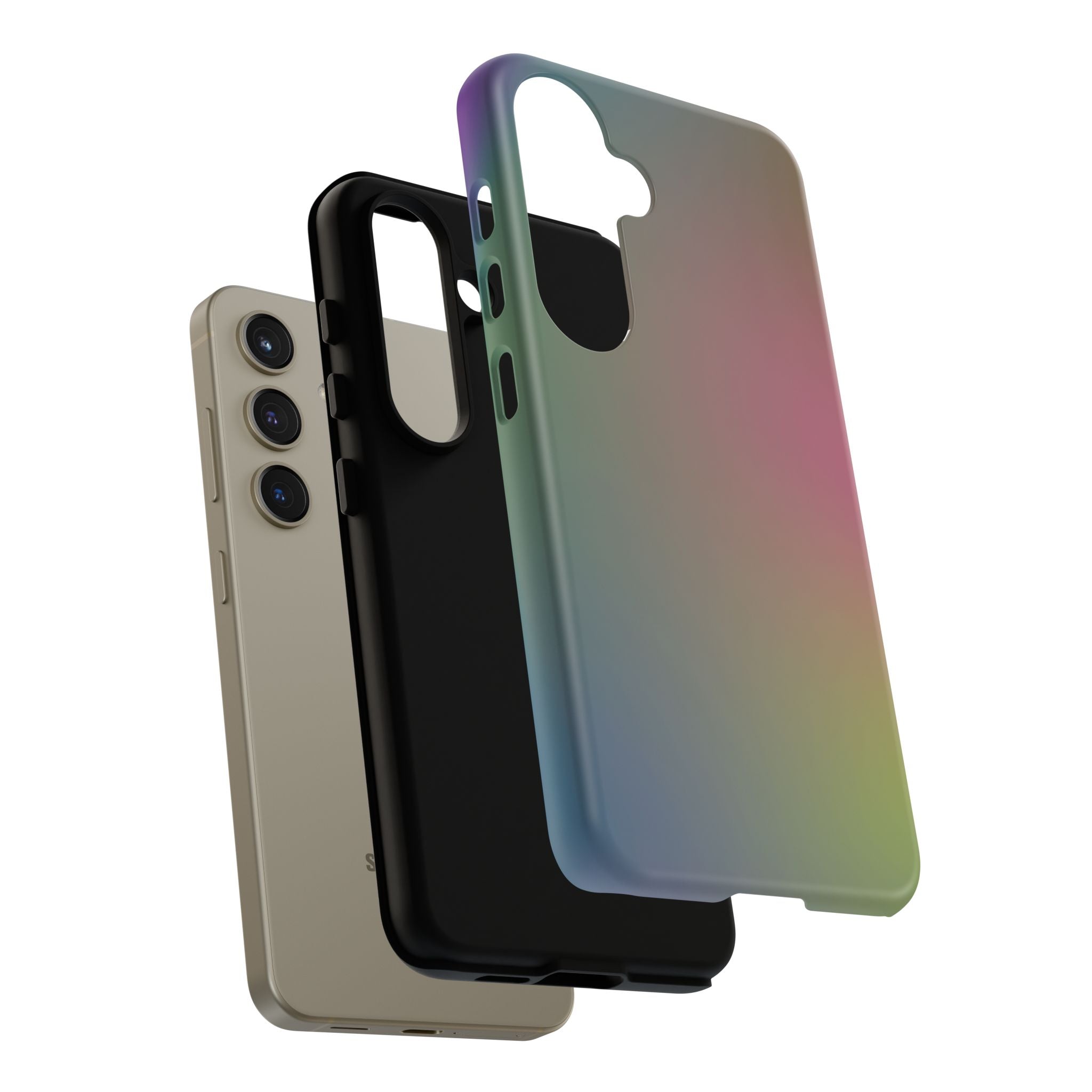 Gradient Phone Case - Protective Cover for iPhone, Stylish Mobile Accessory, Unique Gift for Her, Phone Protection, Trendy Phone Cases