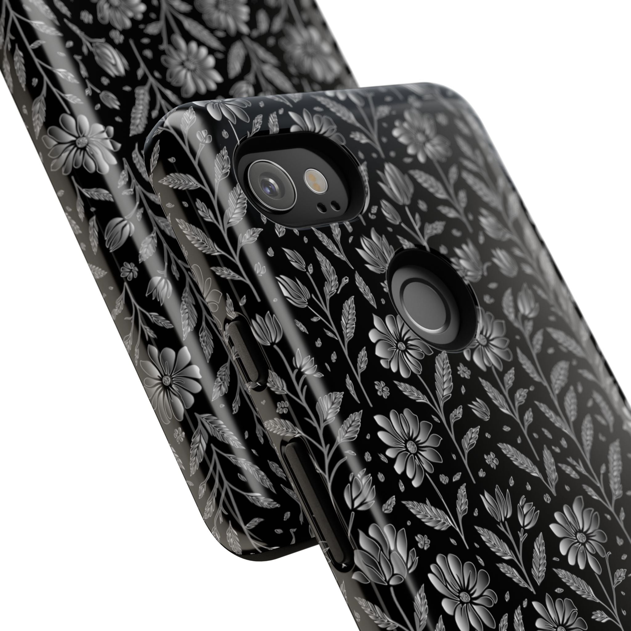 Stylish Floral Phone Case, Tough Floral Case, Botanical Phone Cover, Durable Floral Phone Protector, Gift for Her