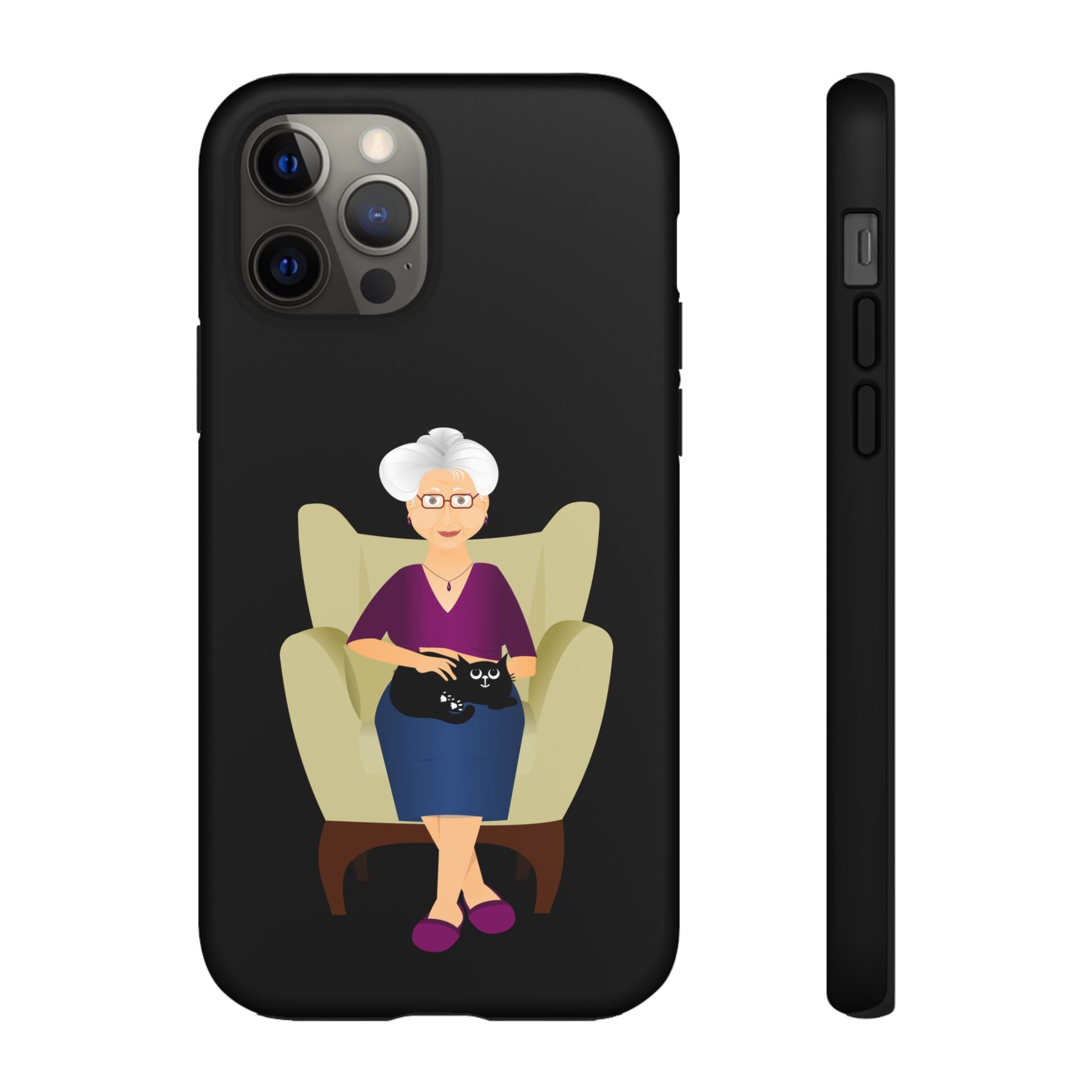 Grandma Phone Case, Tough Phone Cover for Grandparents, Durable Case for Seniors, Unique Gift for Grandmother, Personalized Tech Accessory