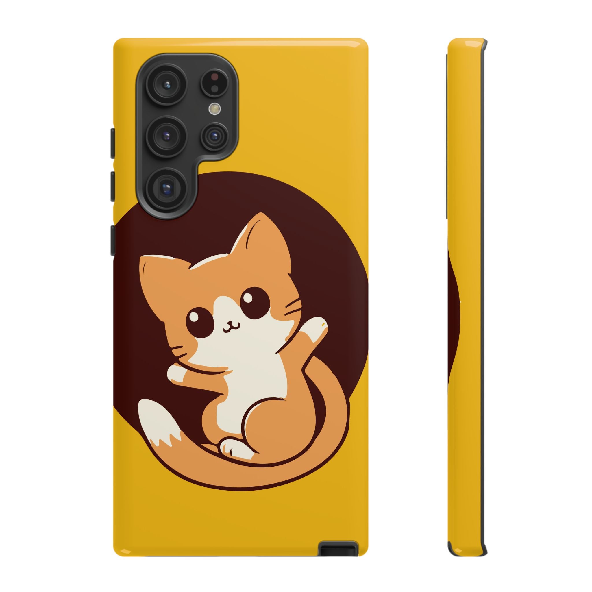 Cute Cat Phone Case | Tough Cases for Cat Lovers, Animal Design, Fun Gift, Unique Case, Durable Protection