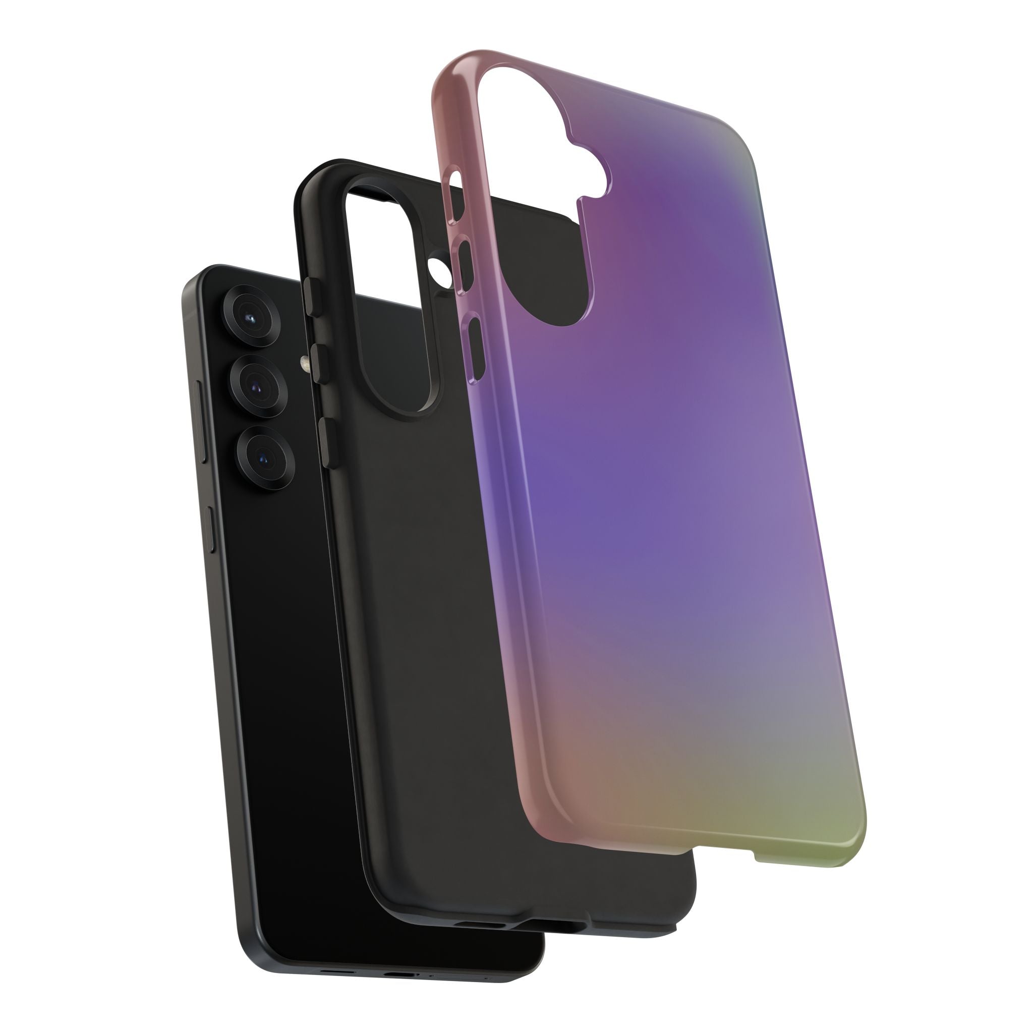 Colorful Phone Case, Tough Phone Cover, Gradient Design Case, Stylish Mobile Accessories, Unique Gift for Her