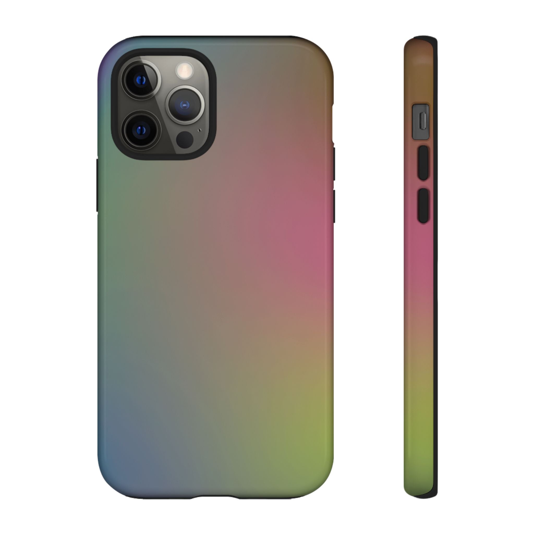 Gradient Phone Case - Protective Cover for iPhone, Stylish Mobile Accessory, Unique Gift for Her, Phone Protection, Trendy Phone Cases