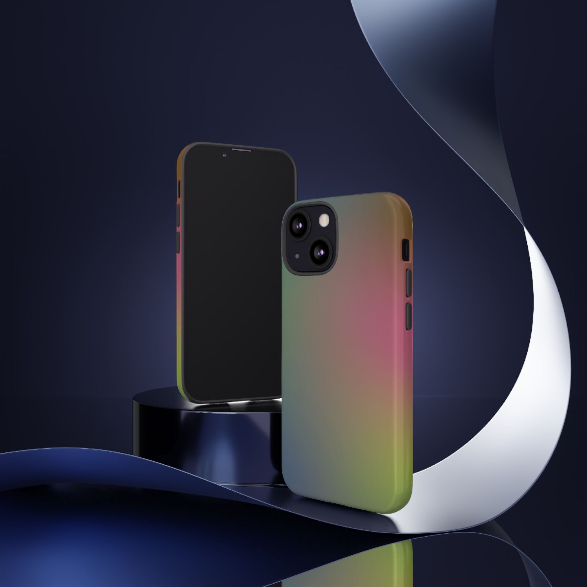 Gradient Phone Case - Protective Cover for iPhone, Stylish Mobile Accessory, Unique Gift for Her, Phone Protection, Trendy Phone Cases