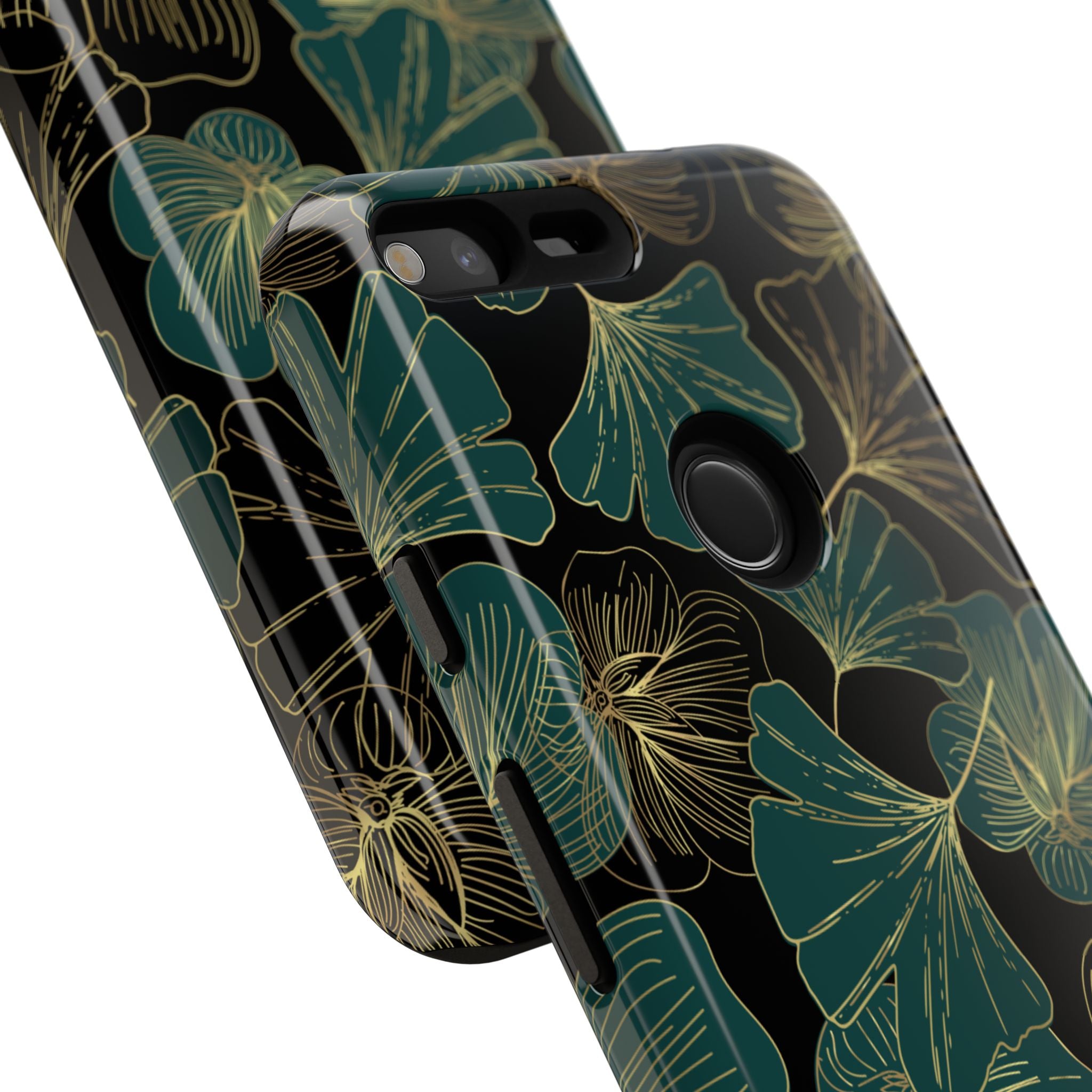 Floral Phone Case - Tough Cases, Protective Cover, Stylish Accessory, Gift for Her, Nature-Inspired Design