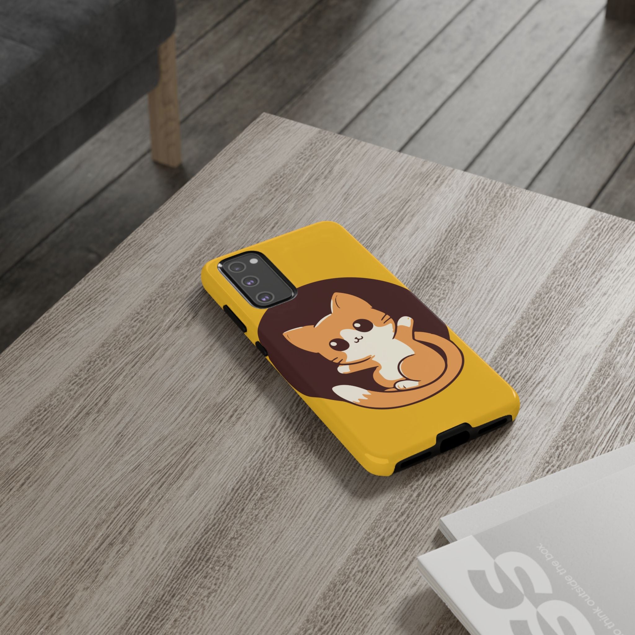 Cute Cat Phone Case | Tough Cases for Cat Lovers, Animal Design, Fun Gift, Unique Case, Durable Protection