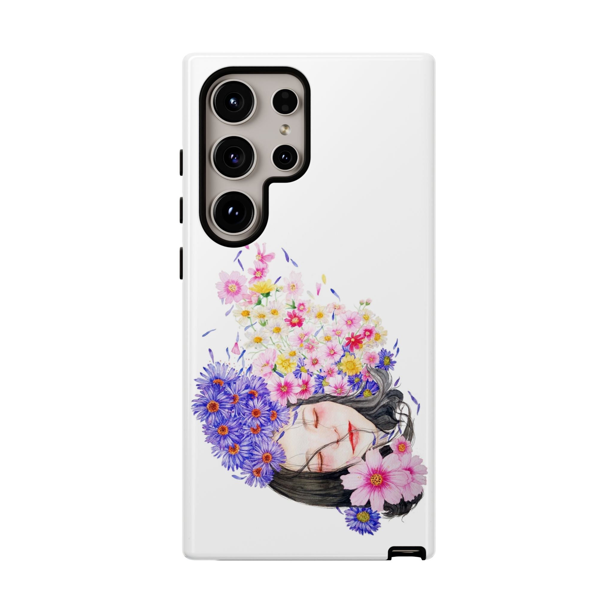 Floral Phone Case | Tough Cases | Cute Floral Design, Gift for Her, Spring Accessory, Mother's Day Gift, Stylish Protection