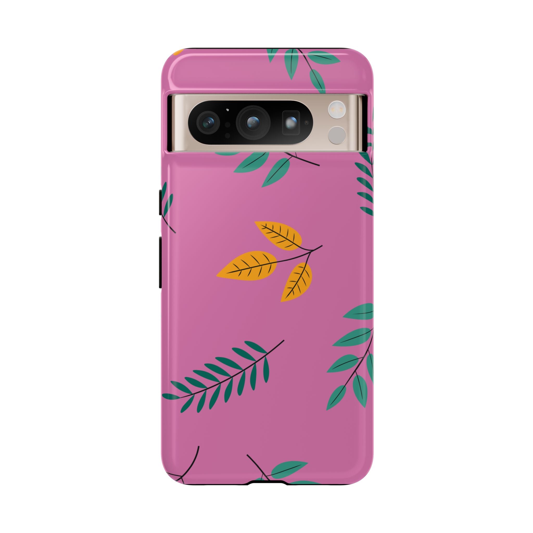 Feminine Floral Phone Case, Tough Cases for iPhone, Nature-Themed Tech Accessory, Cute Gift for Her, Botanical Design, Spring Decor