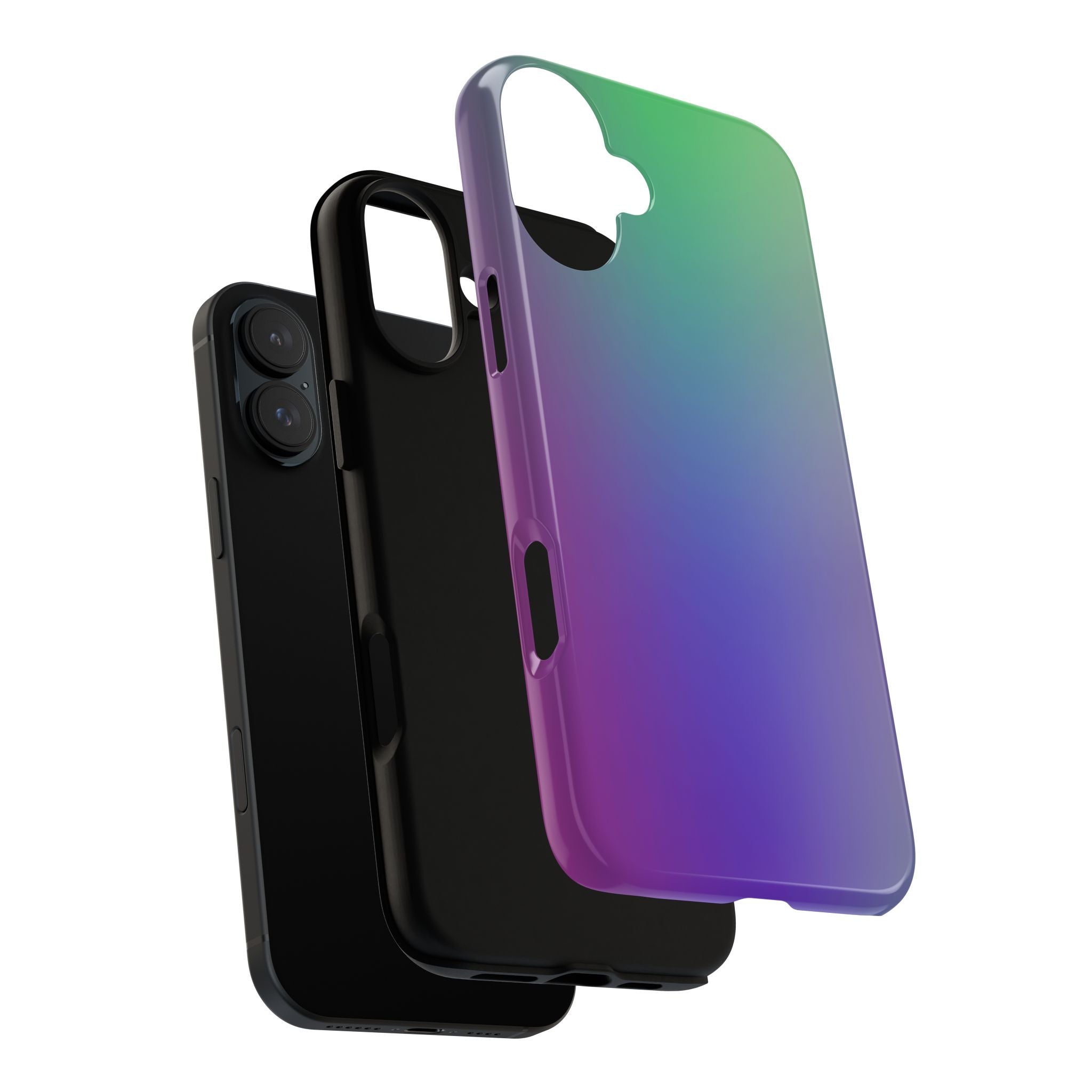 Gradient Phone Case, Durable Phone Protector, Trendy Cell Phone Accessory, Gift for Tech Lovers, Stylish Mobile Case