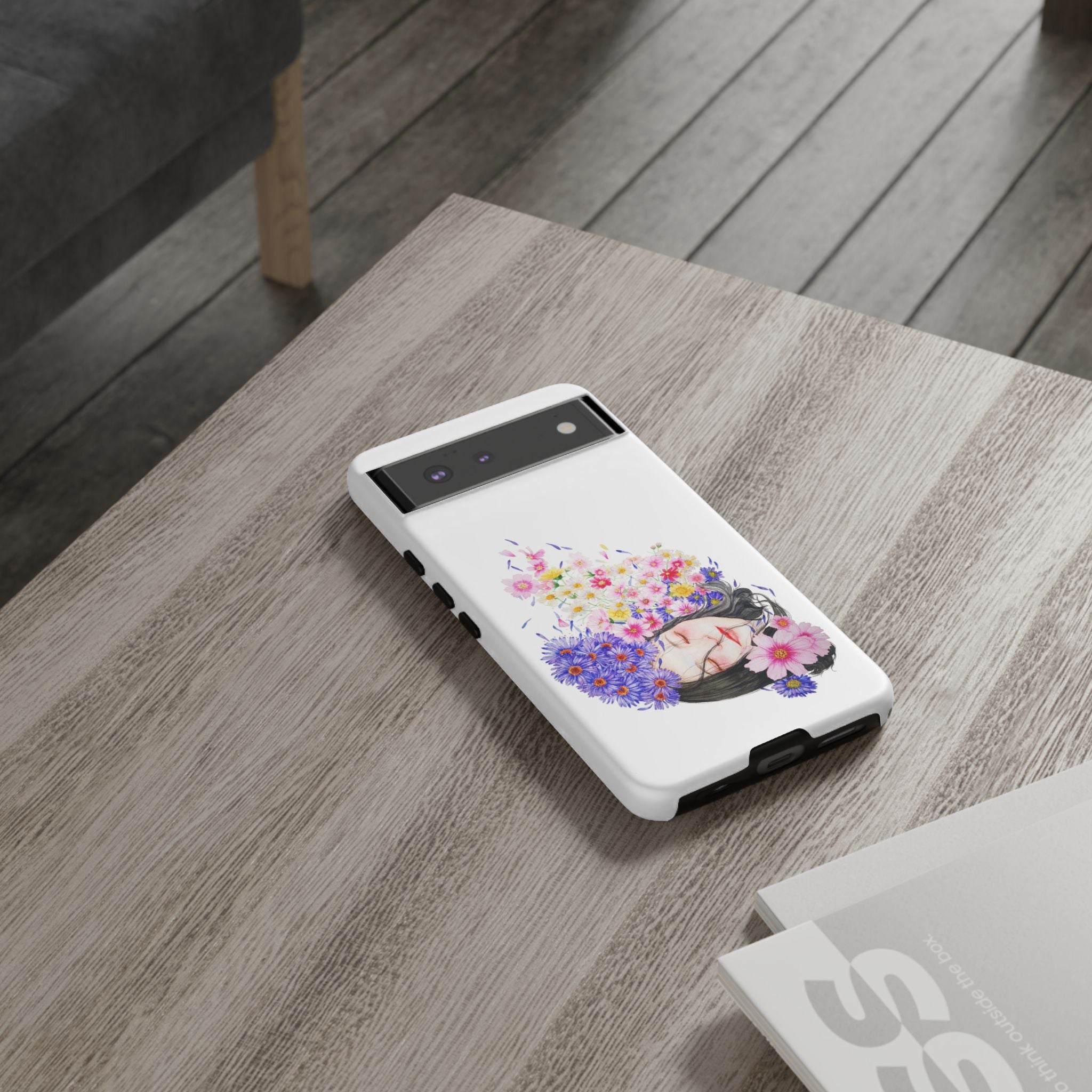Floral Phone Case | Tough Cases | Cute Floral Design, Gift for Her, Spring Accessory, Mother's Day Gift, Stylish Protection