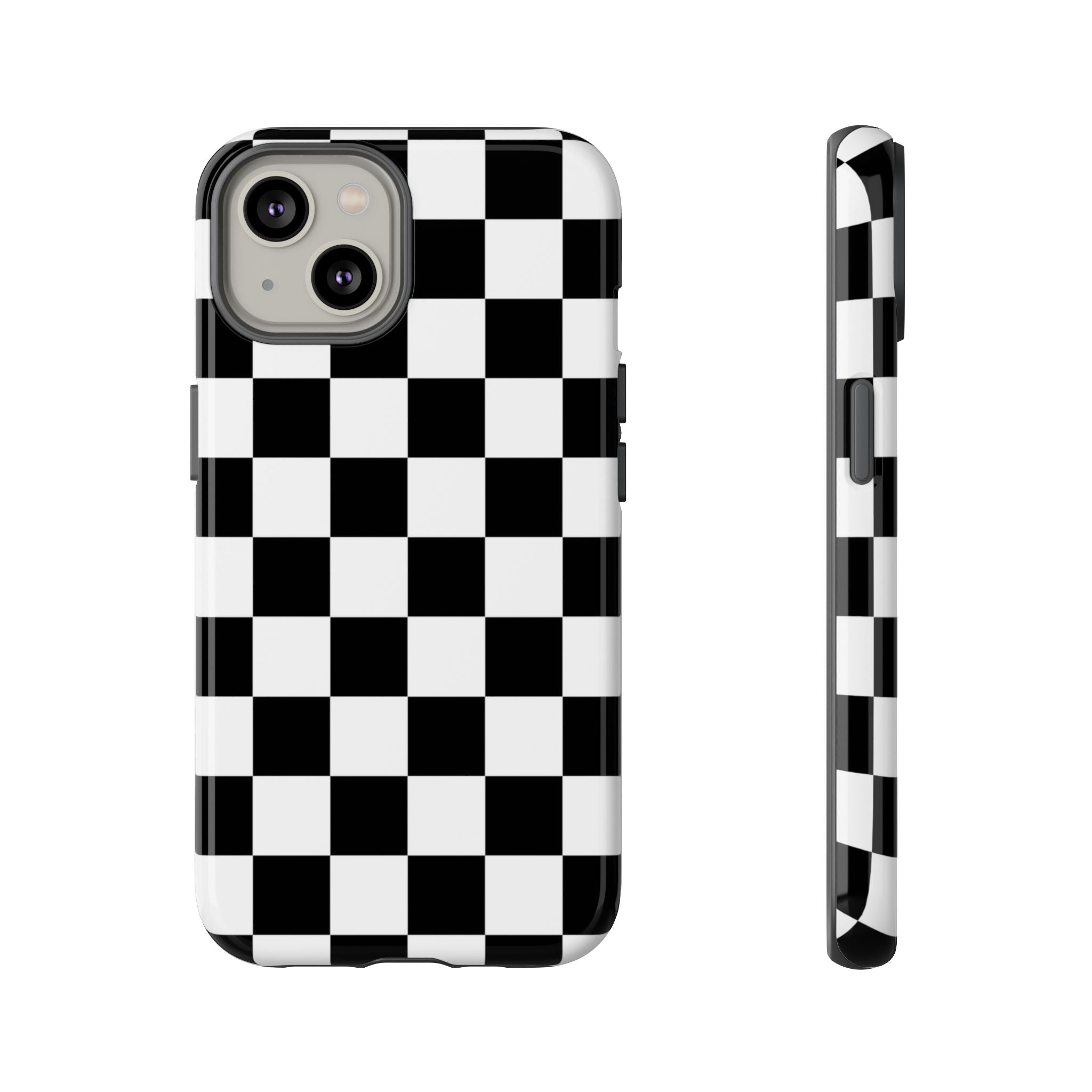 Stylish Checkered Phone Case | Trendy Protective Cover for iPhone, Gift for Teens, Fashion Accessory, Unique Design for All Occasions