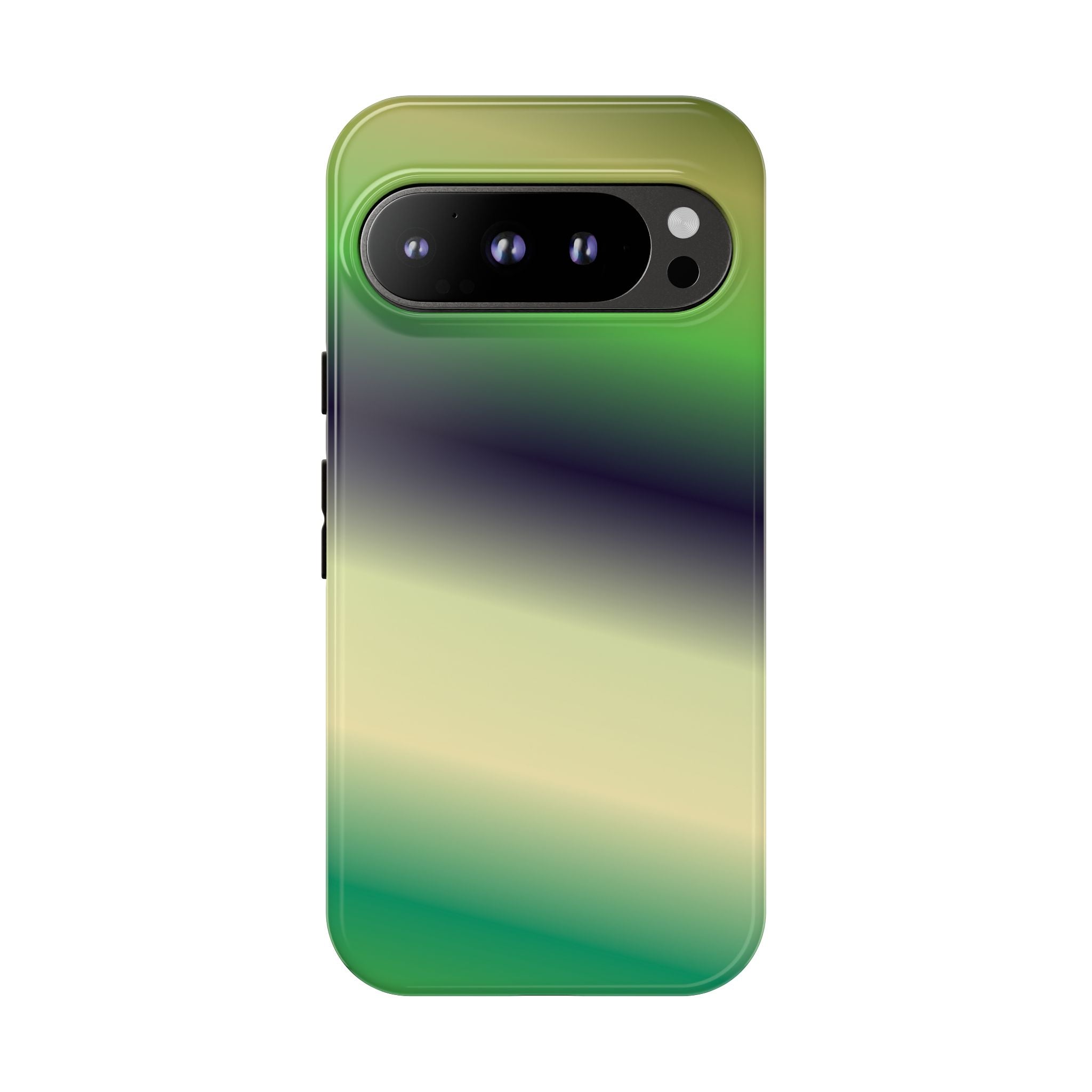 Gradient Phone Case - Tough Cases, Unique Cell Phone Cover, Stylish Tech Accessories, Green and Black Gradient, Perfect Gift