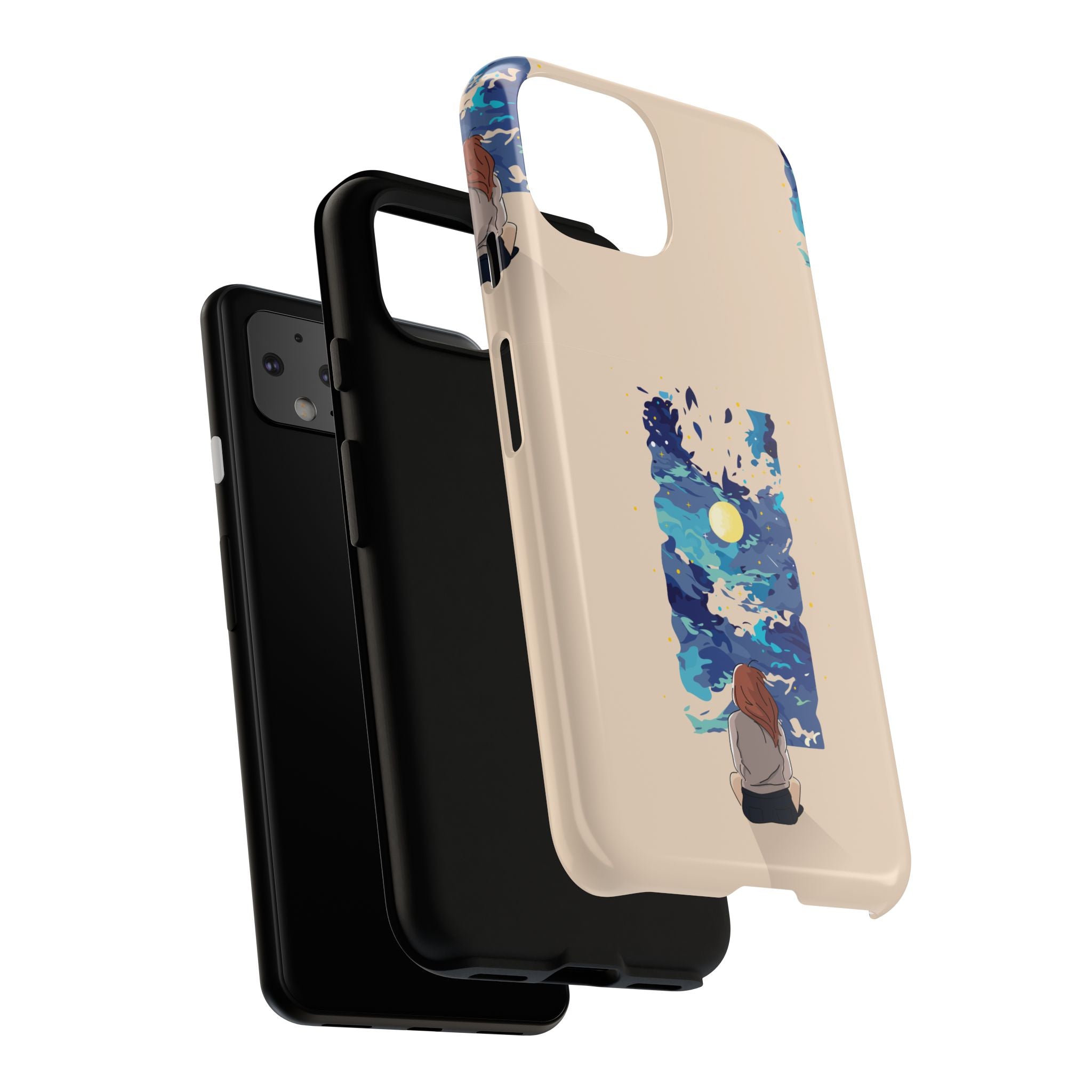 Artistic Phone Case – Expressive Protective Cover, Unique Gift for Her, Birthday Present, Eco-Friendly Mobile Accessory, Smartphone Case