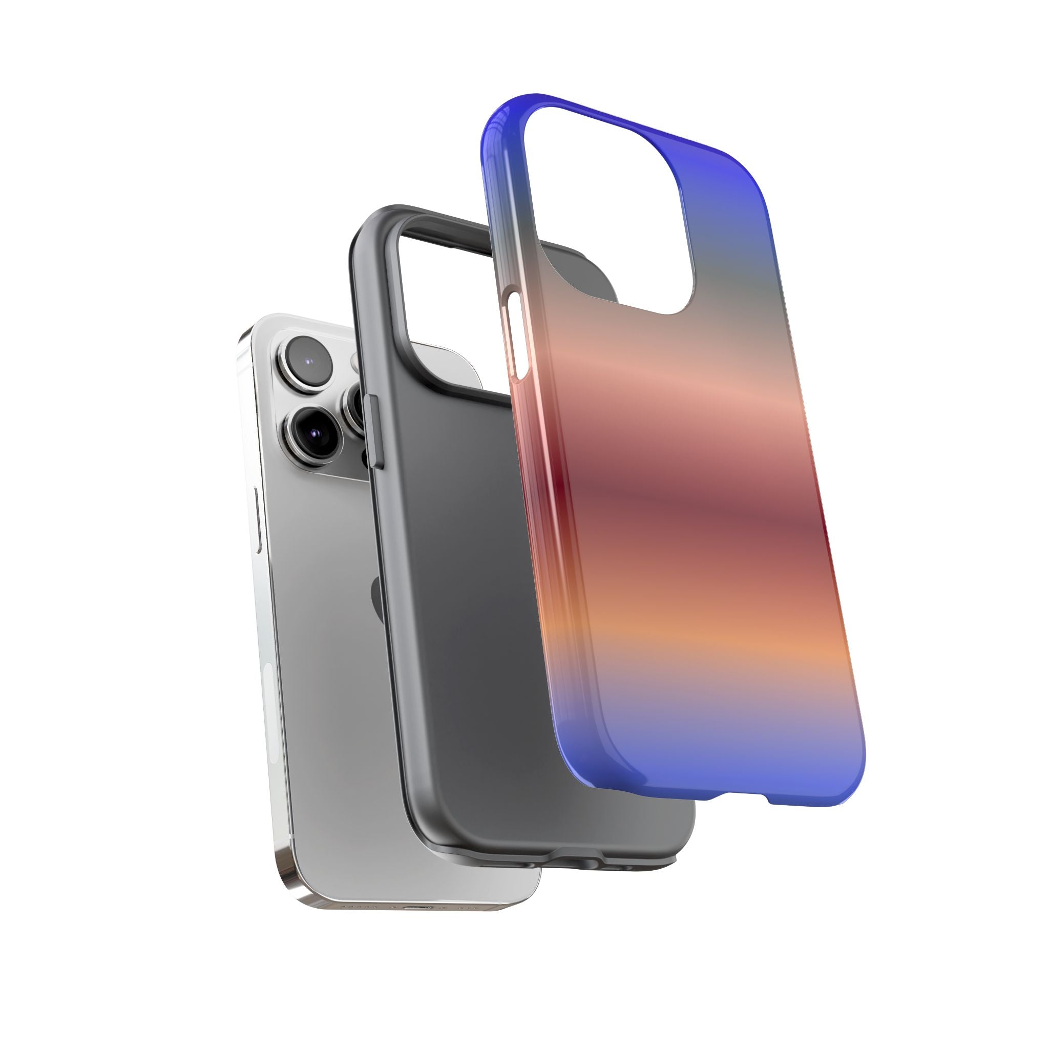 Gradient Phone Case, Tough Cases for iPhone, Stylish Phone Cover, Modern Gradient Design, Durable Protective Case, Gift for Tech Lovers