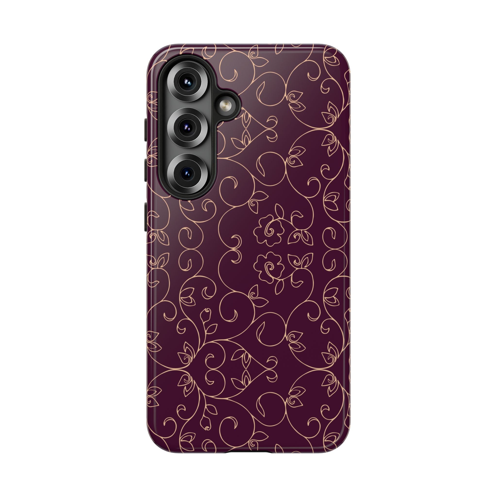 Elegant Floral Phone Case | Durable Mobile Cover, Gift for Her, Floral Design, Stylish Accessory, Phone Protection