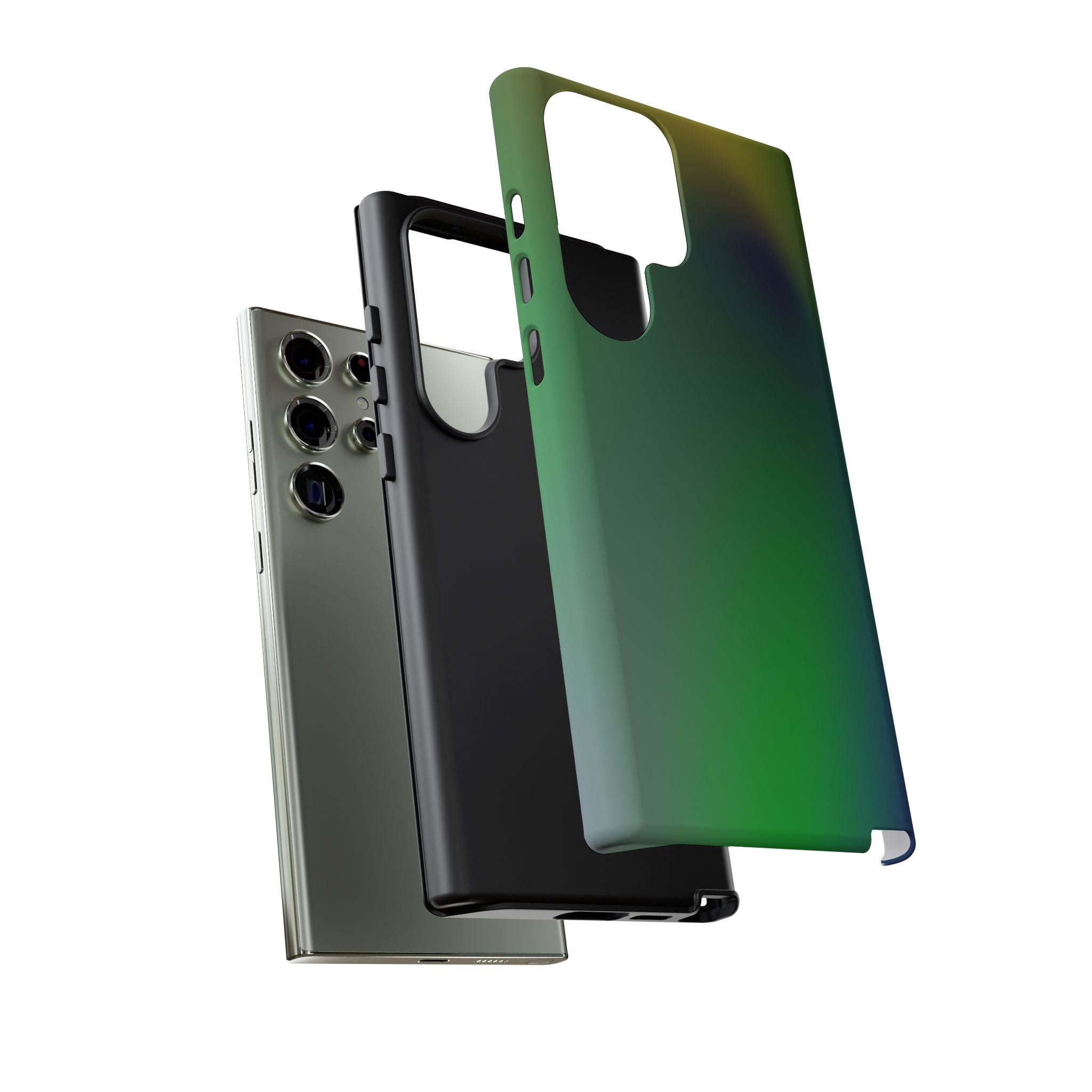 Gradient Phone Case - Tough Cases, Stylish Phone Cover, Gift for Tech Lovers, Unique Accessories, Modern Design