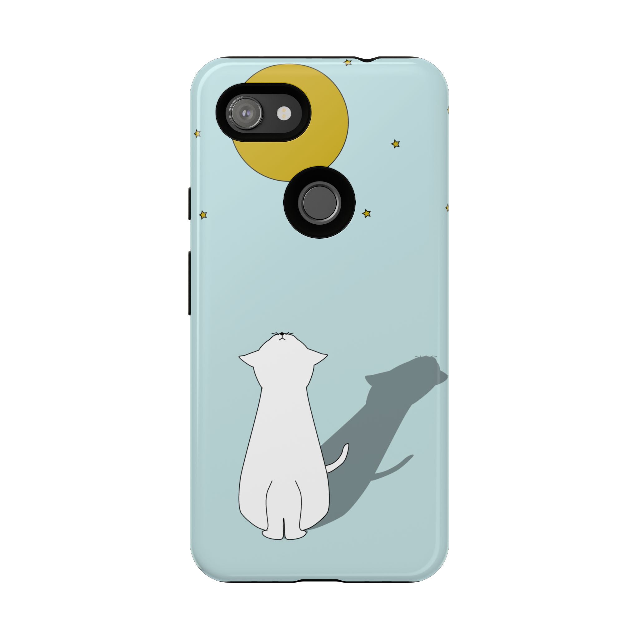 Cute Cat Phone Case, Tough Phone Cover, Pet Lover Gift, Unique Case, Animal Decor, Birthday Gift