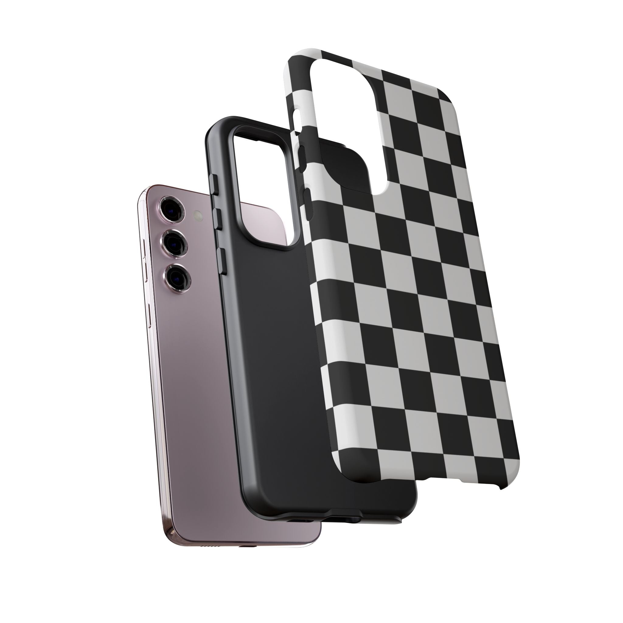 Stylish Checkered Phone Case | Trendy Protective Cover for iPhone, Gift for Teens, Fashion Accessory, Unique Design for All Occasions