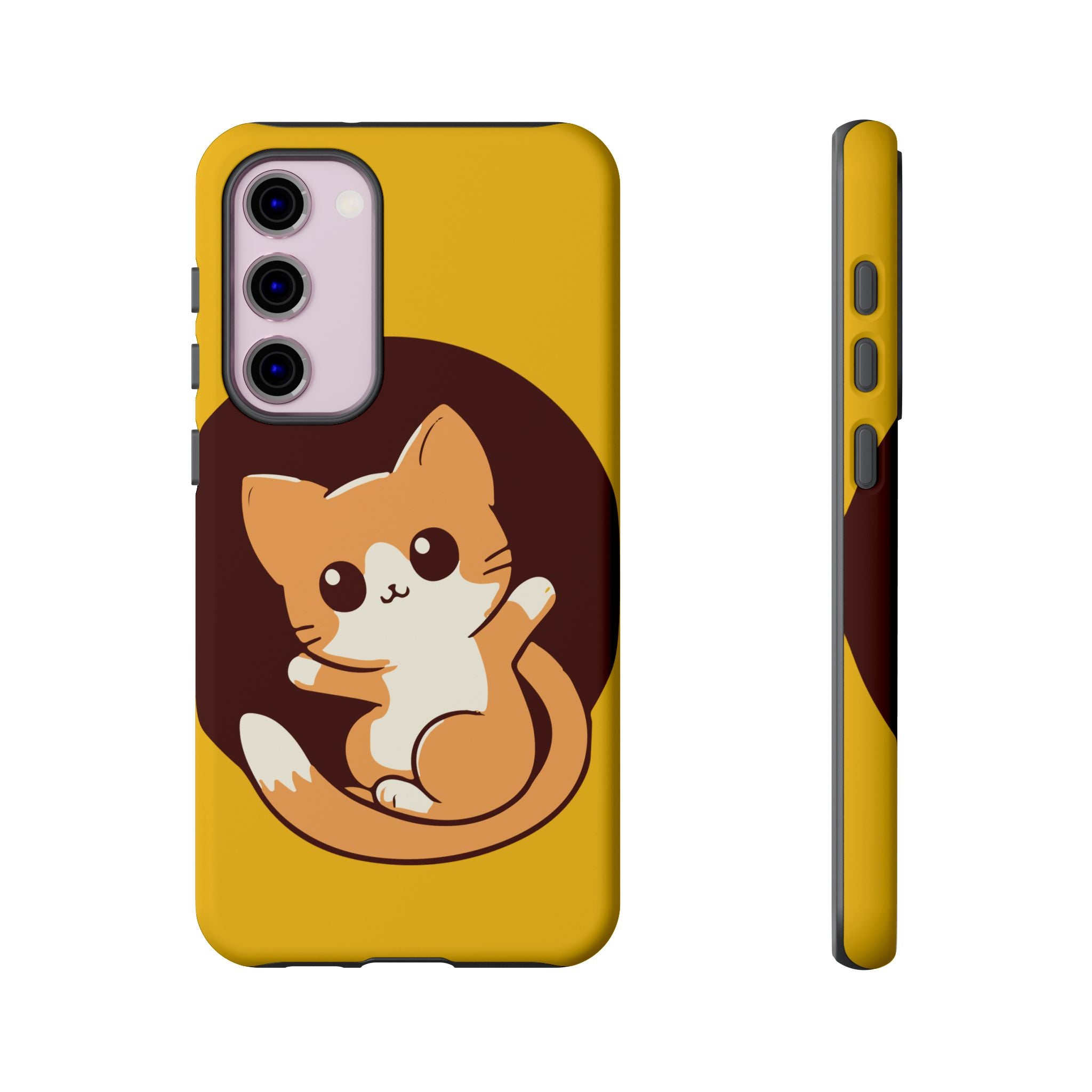 Cute Cat Phone Case | Tough Cases for Cat Lovers, Animal Design, Fun Gift, Unique Case, Durable Protection
