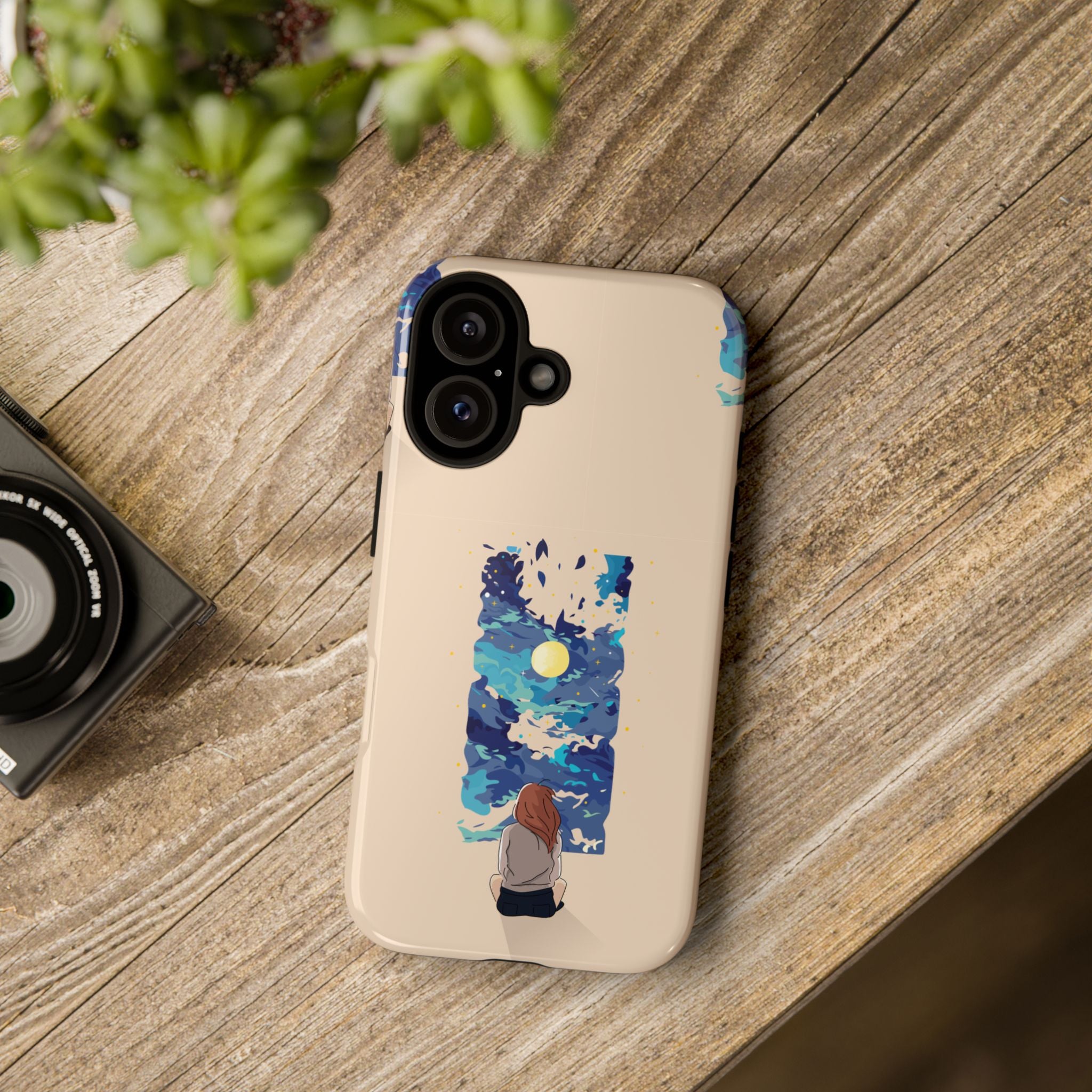Artistic Phone Case – Expressive Protective Cover, Unique Gift for Her, Birthday Present, Eco-Friendly Mobile Accessory, Smartphone Case