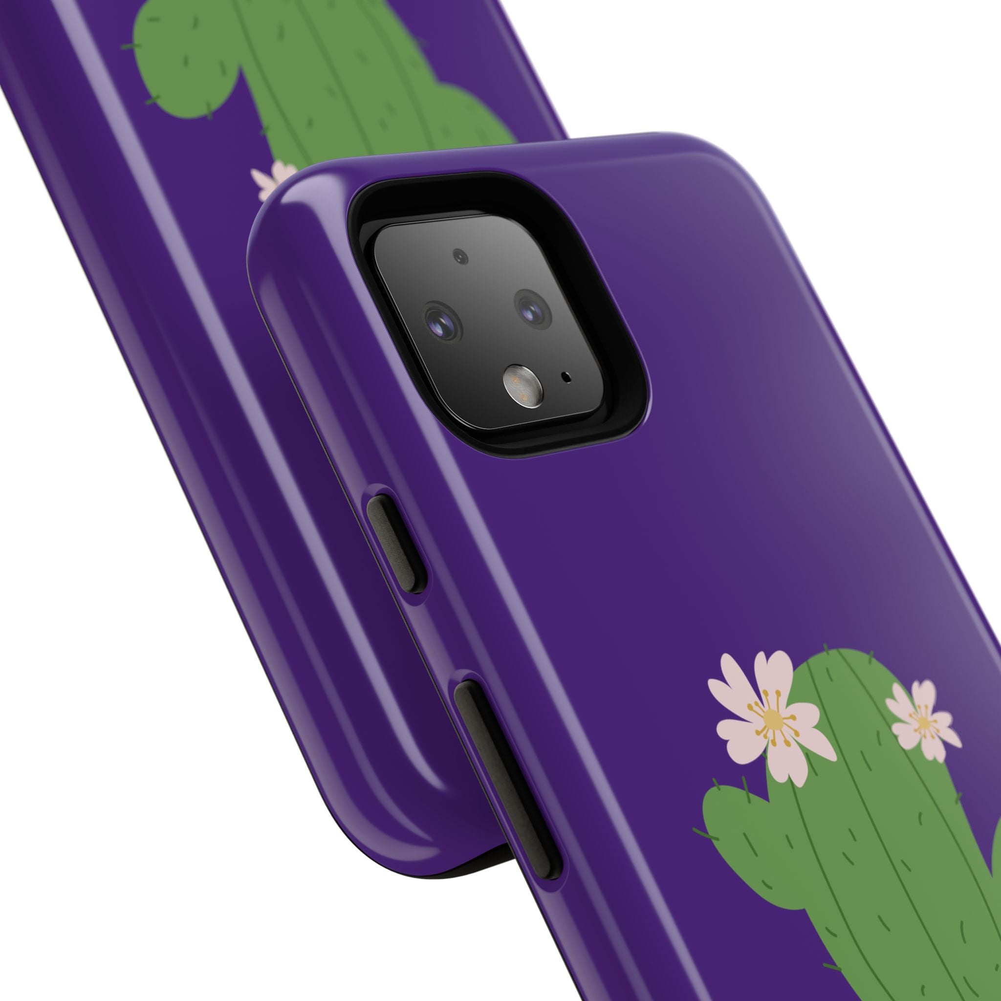 Cactus Phone Case, Tough Cases, Cute Floral, Trending Design, Unique Gift, Phone Accessories, Summer Vibe, Nature Lover