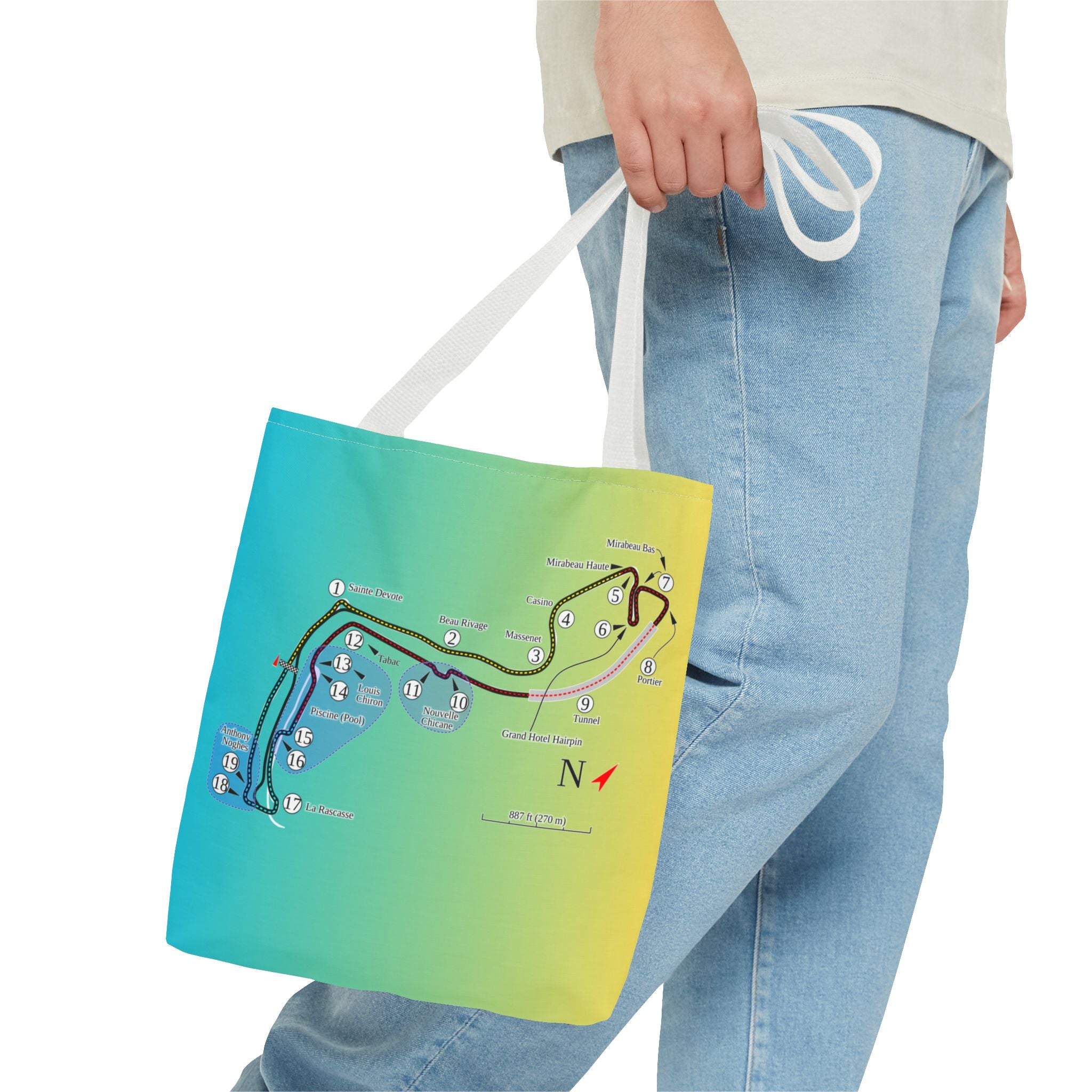 "Monaco Circuit" – Grand Prix Tote