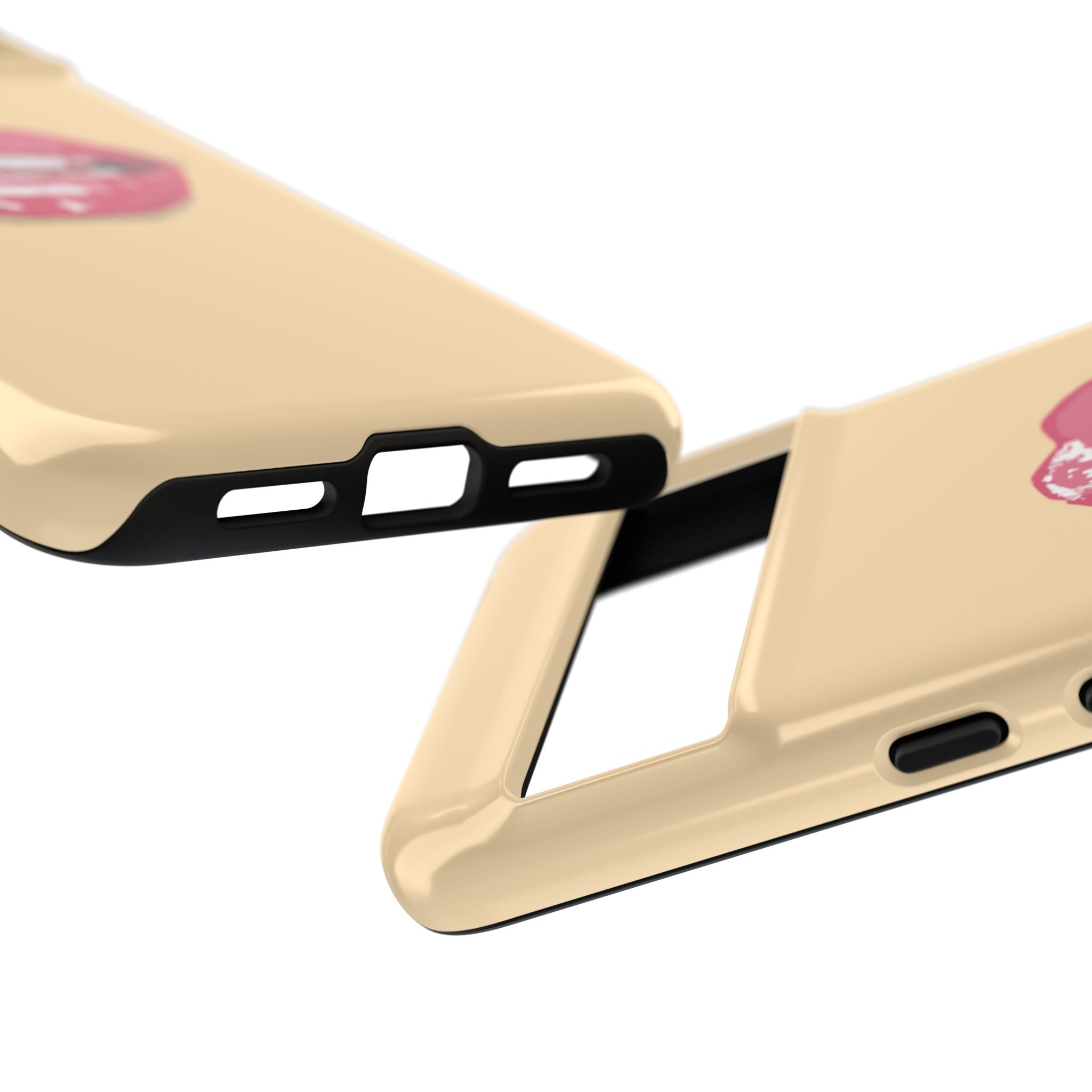 Stylish Phone Case with Lip Print, Trendy Mobile Cover, Fashion Accessory, Gift for Her, Cute Cell Phone Case