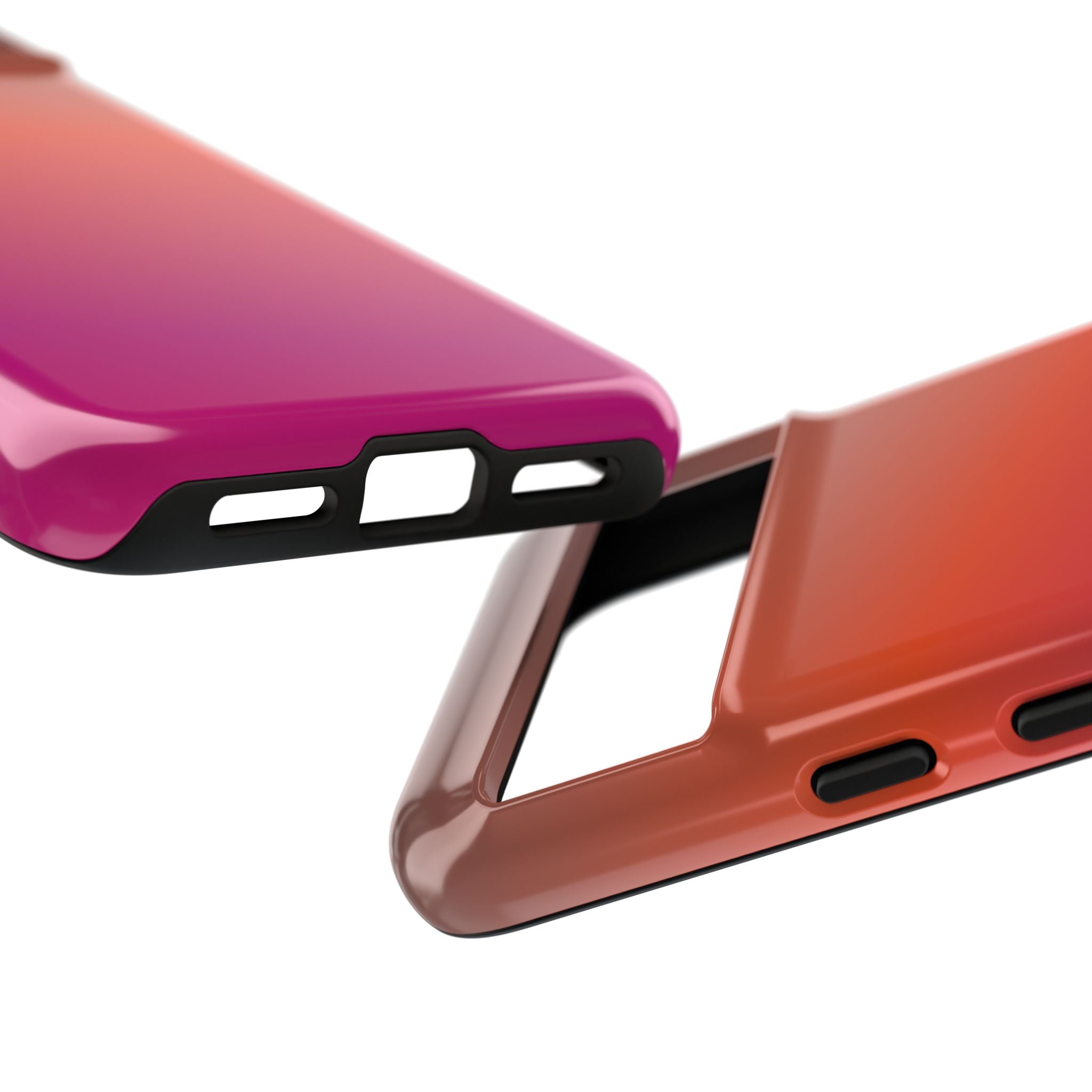 Gradient Phone Case, Custom Tough Case, Durable Phone Accessory, Vibrant Design, Gift for Tech Lovers, Birthday and Holiday Present