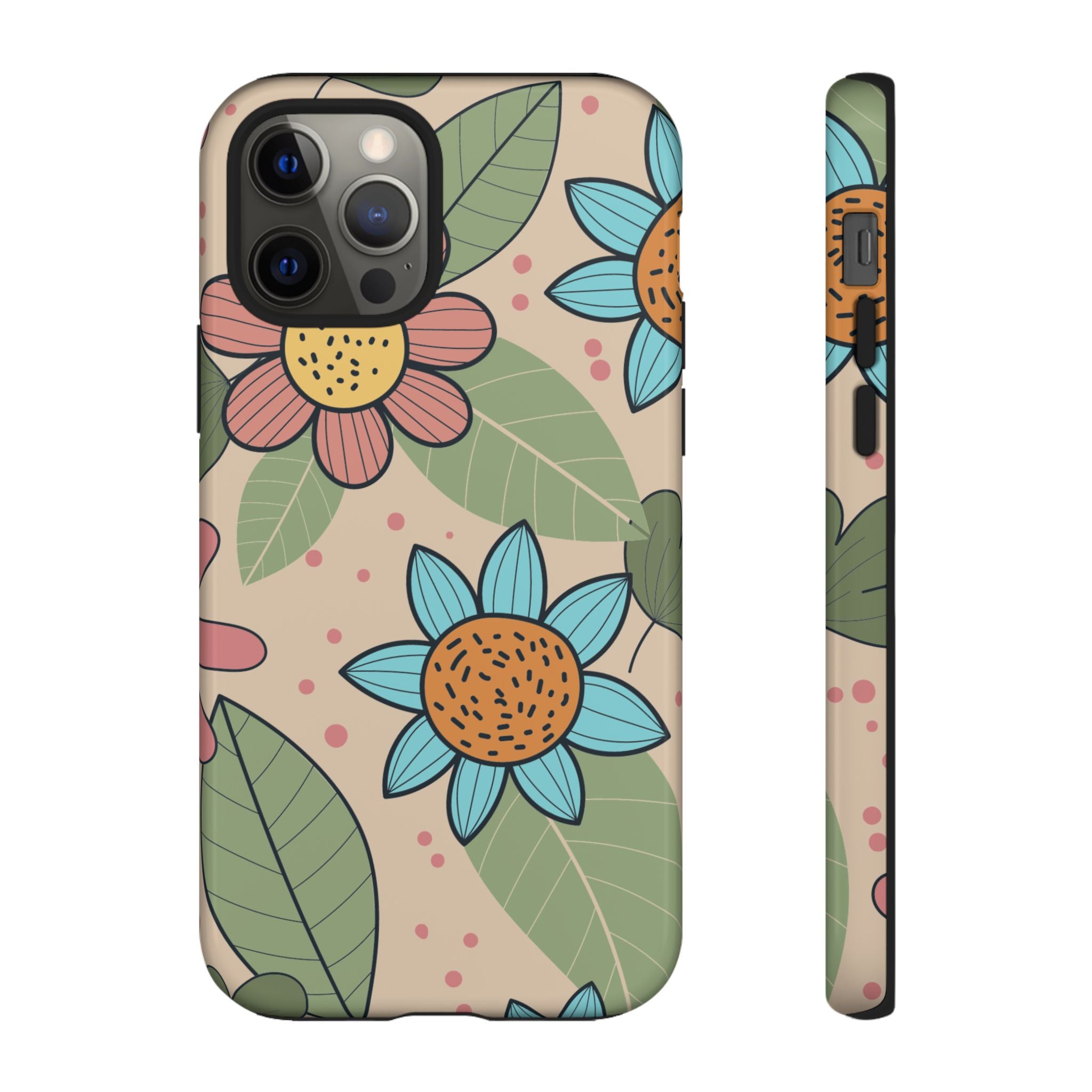 Floral Phone Case, Cute Tough Cases for Floral Lovers, Protective Cover for Gifts, Stylish Accessories, Phone Accessories For Her