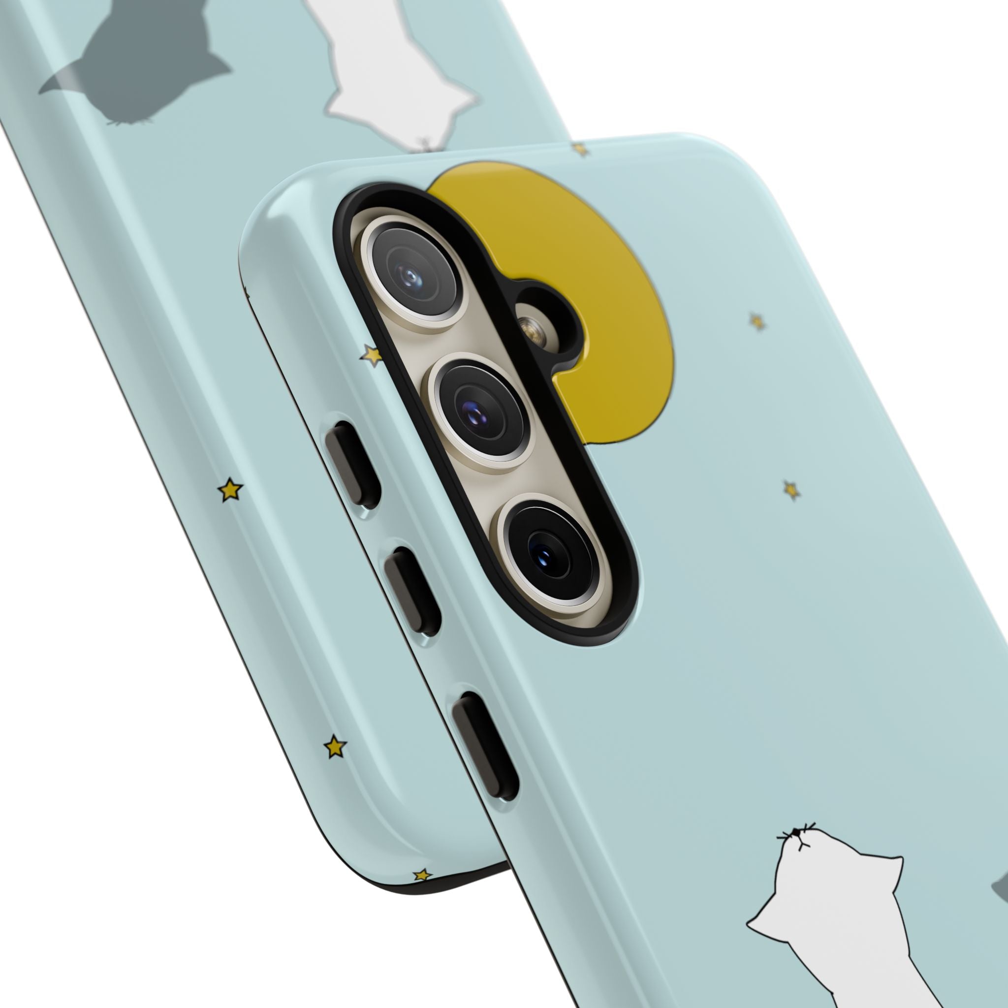 Cute Cat Phone Case, Tough Phone Cover, Pet Lover Gift, Unique Case, Animal Decor, Birthday Gift
