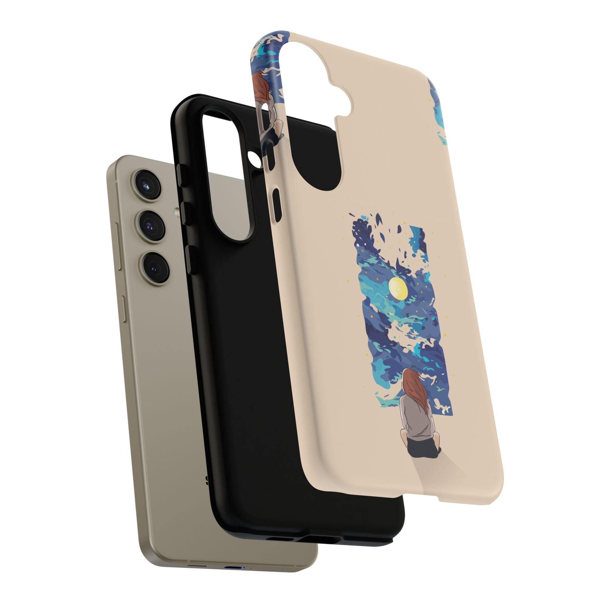 Artistic Phone Case – Expressive Protective Cover, Unique Gift for Her, Birthday Present, Eco-Friendly Mobile Accessory, Smartphone Case