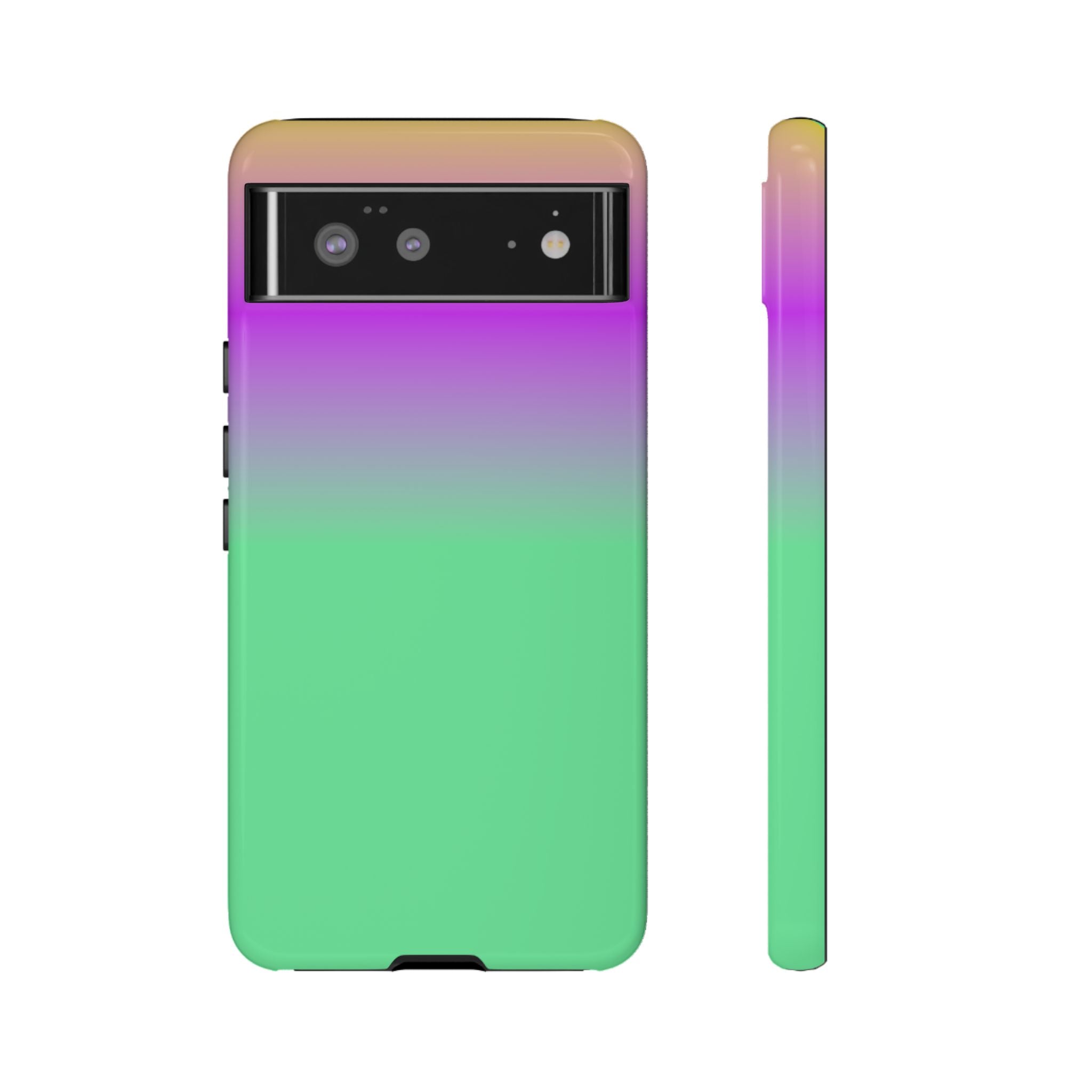Vibrant Phone Case, Stylish Tech Accessory, Fun Gift Idea, Unique Mobile Cover, Trendy Gradient Design