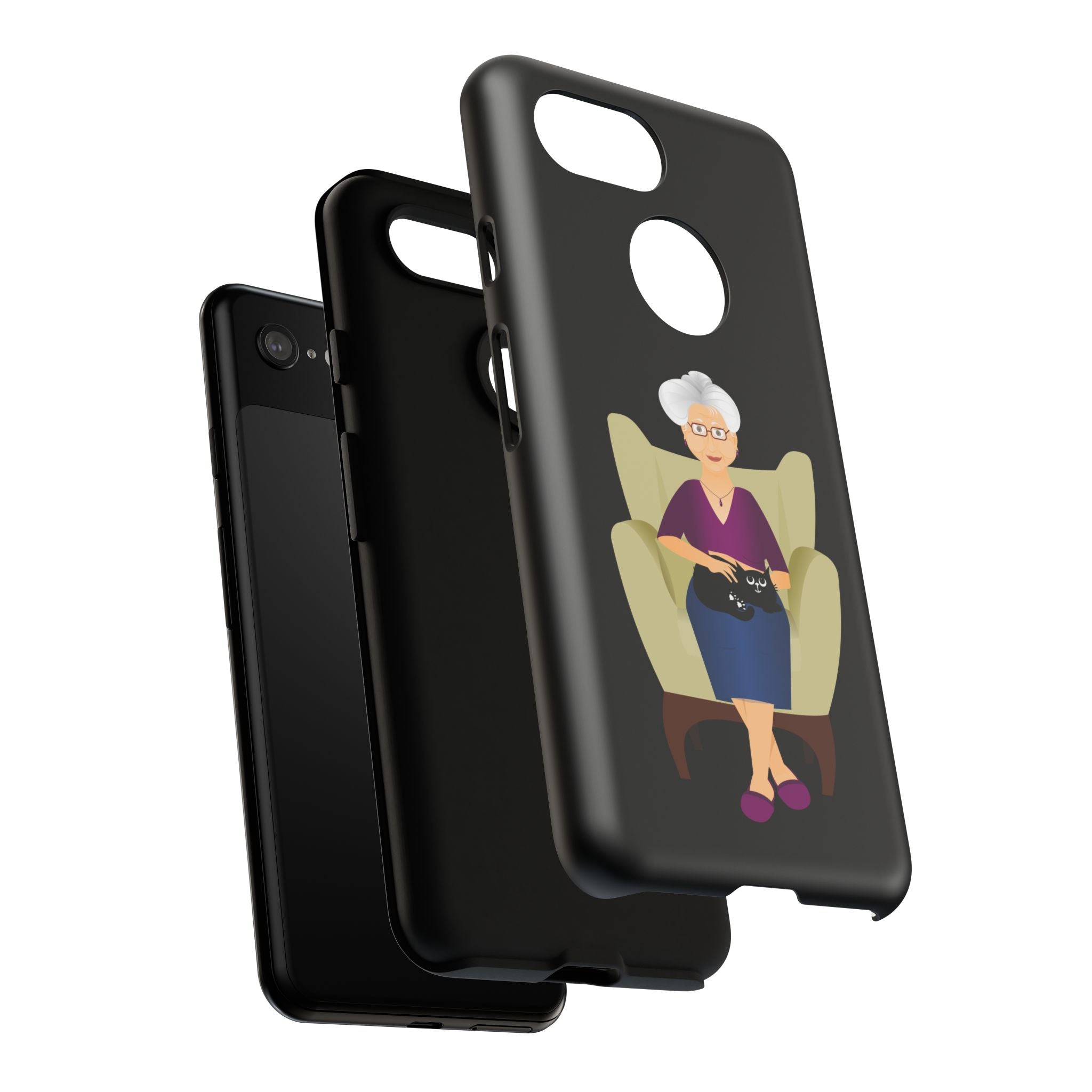 Grandma Phone Case, Tough Phone Cover for Grandparents, Durable Case for Seniors, Unique Gift for Grandmother, Personalized Tech Accessory