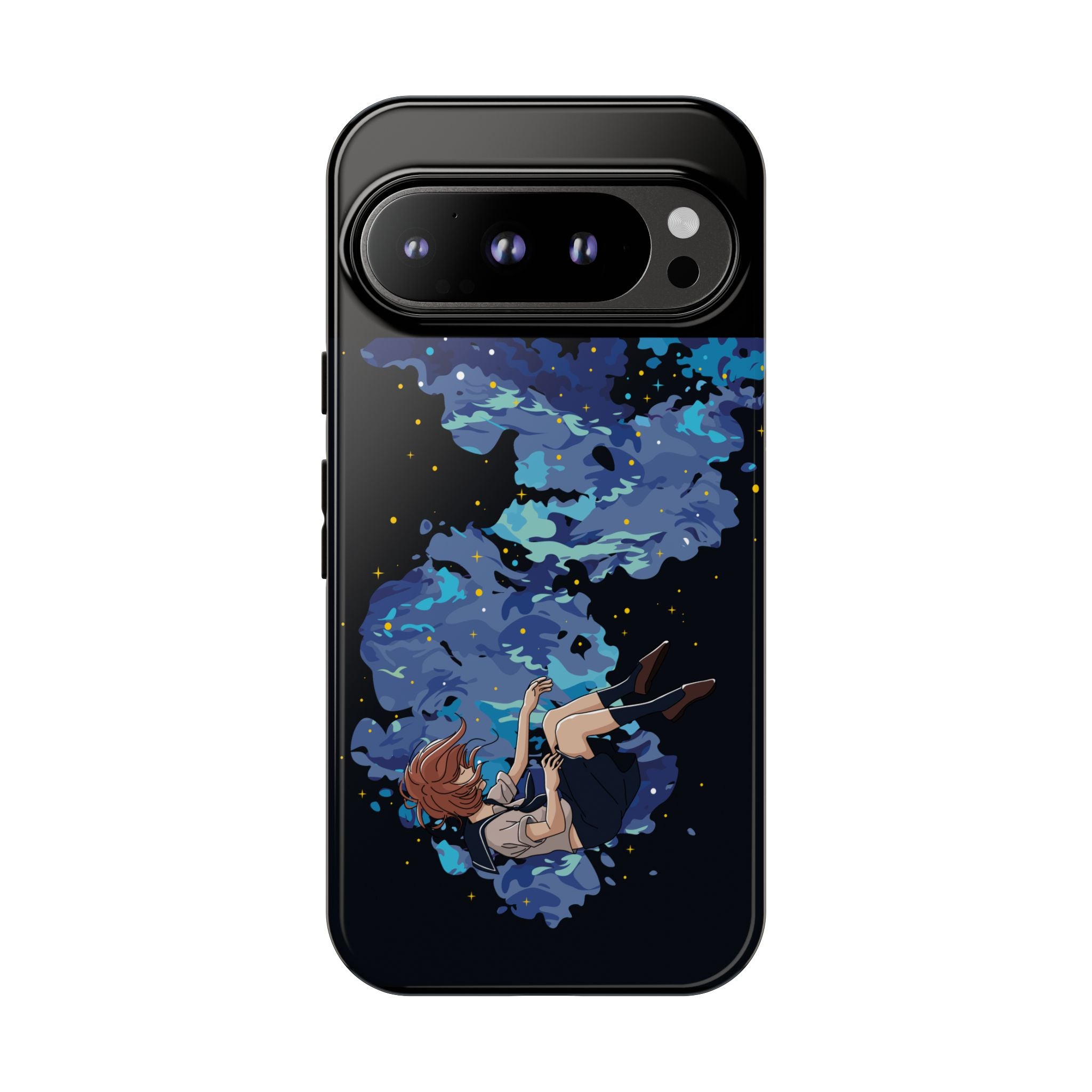 Tough Cases Phone Case - Artistic Galaxy Design, Cute Sleeve for Teens, Gift for Students, Unique Mobile Accessory, Trendy Tech Protection