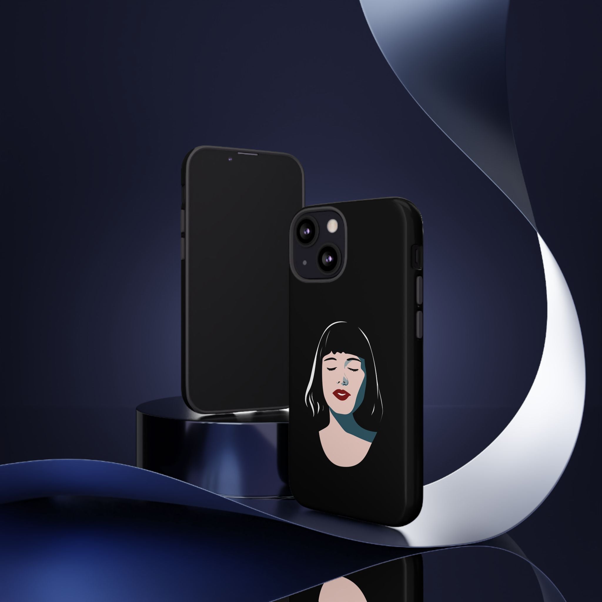 Aesthetic Phone Case, Art Deco iPhone Cover, Minimalist Cell Phone Protector, Gift for Her, Stylish Mobile Accessories