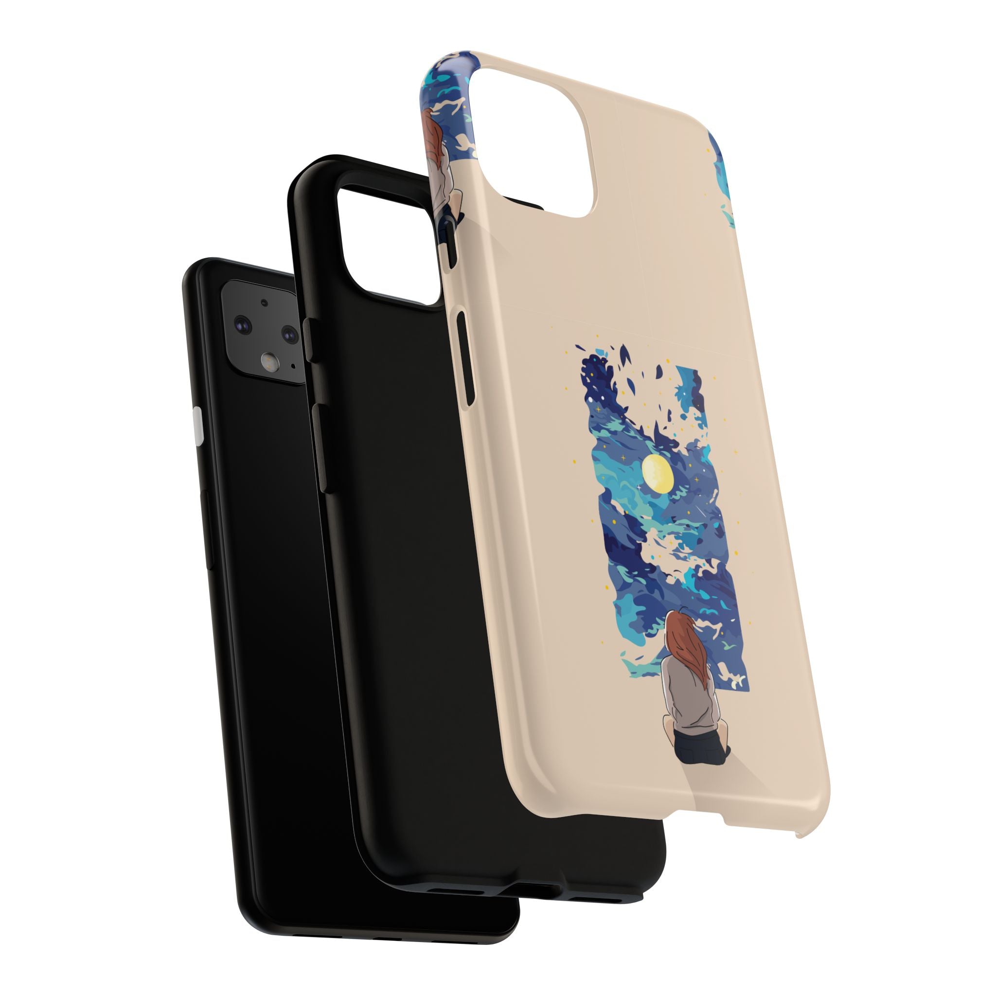 Artistic Phone Case – Expressive Protective Cover, Unique Gift for Her, Birthday Present, Eco-Friendly Mobile Accessory, Smartphone Case