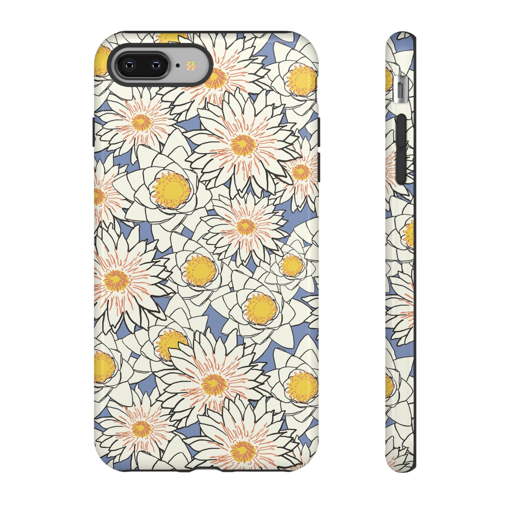 Stylish Phone Case, Floral Protective Cover, Gift for Nature Lovers, Trendy Tech Accessory, Customizable Phone Case