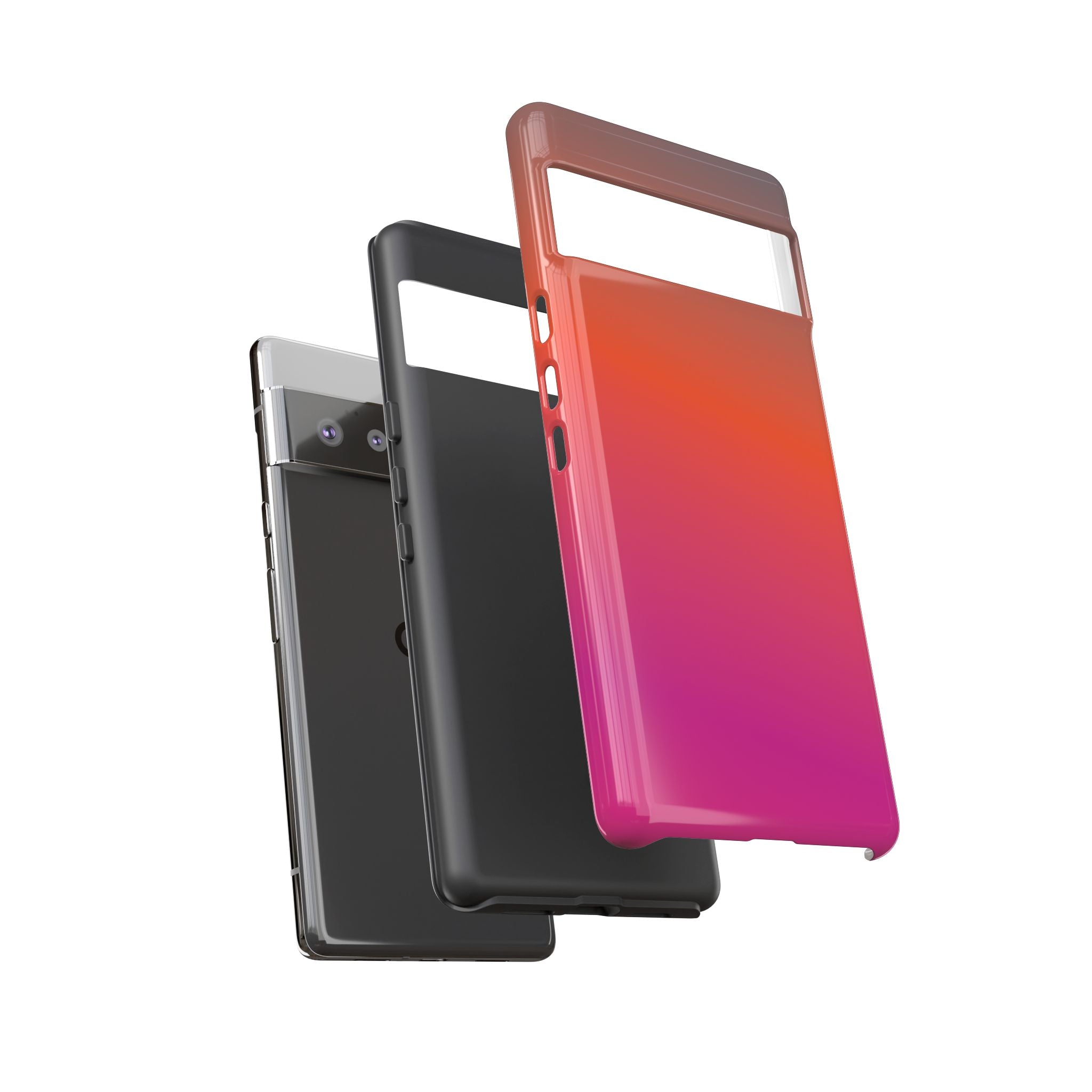 Gradient Phone Case, Custom Tough Case, Durable Phone Accessory, Vibrant Design, Gift for Tech Lovers, Birthday and Holiday Present