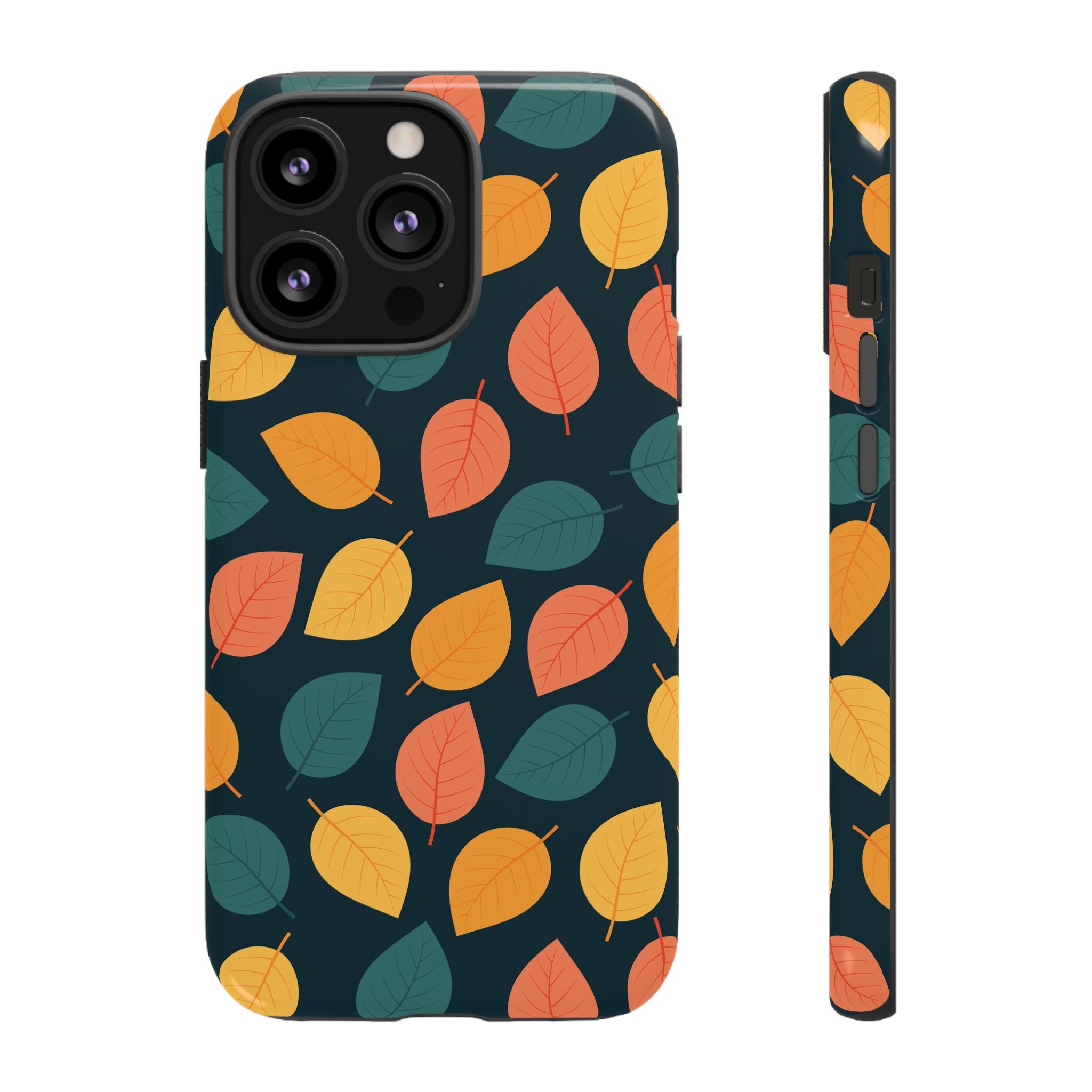 Autumn Leaves Phone Case - Protective Cell Phone Cover, Fall Aesthetic, Nature Lover Gift, Seasonal Accessories, Eco-Friendly Case