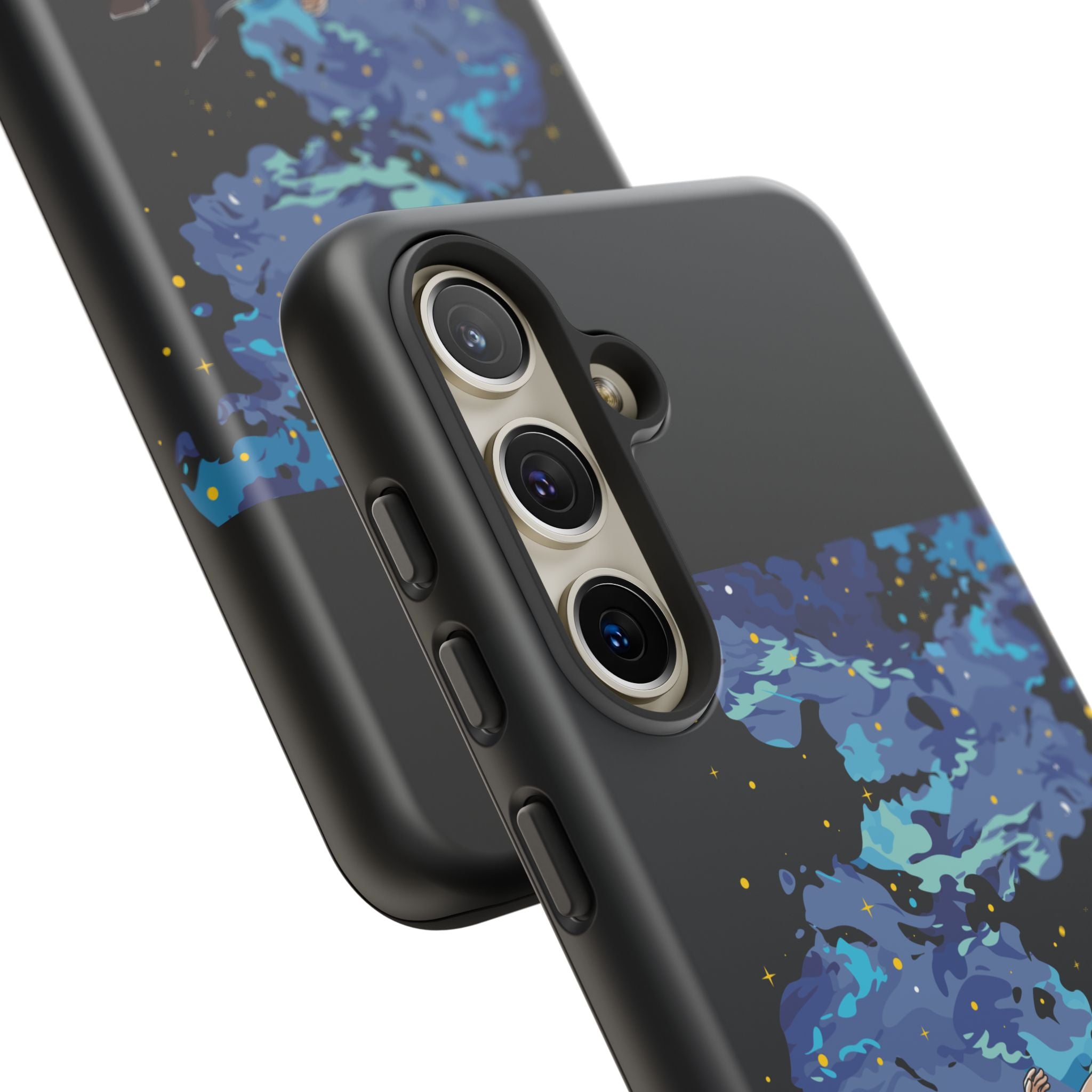 Tough Cases Phone Case - Artistic Galaxy Design, Cute Sleeve for Teens, Gift for Students, Unique Mobile Accessory, Trendy Tech Protection