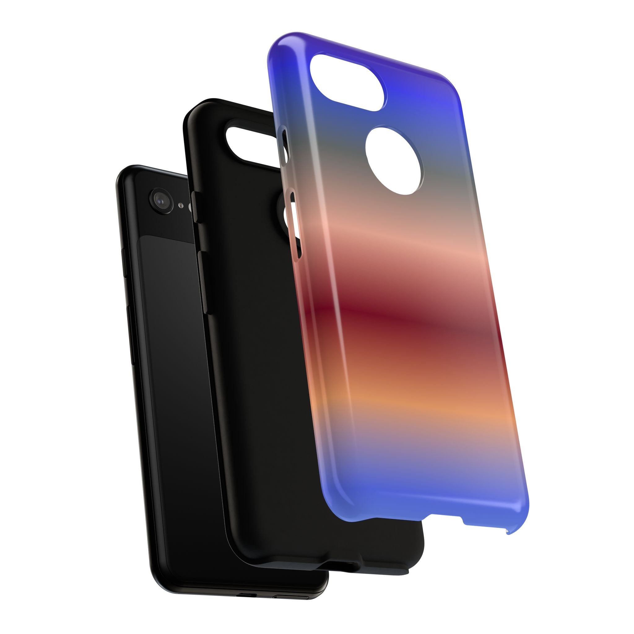 Gradient Phone Case, Tough Cases for iPhone, Stylish Phone Cover, Modern Gradient Design, Durable Protective Case, Gift for Tech Lovers
