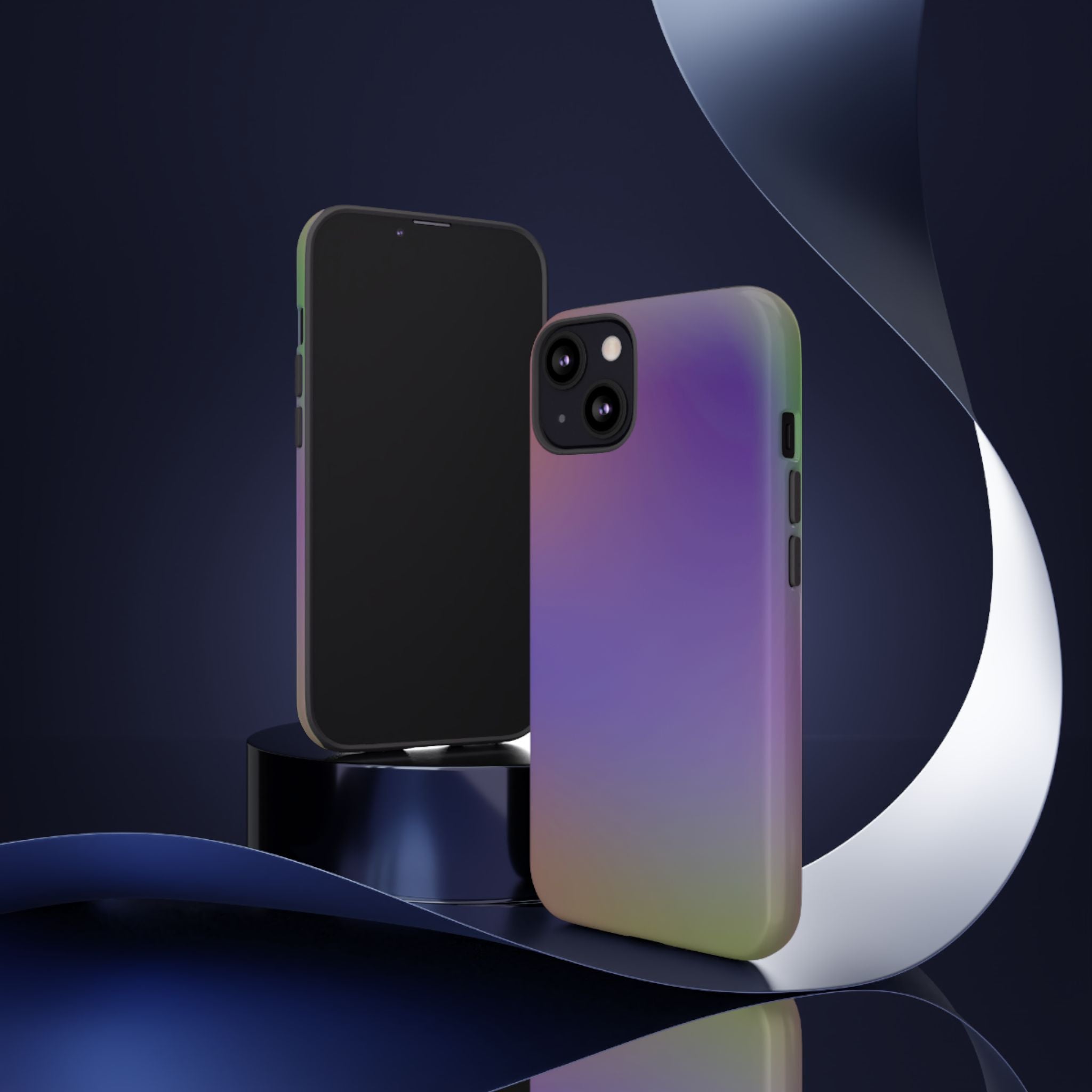Colorful Phone Case, Tough Phone Cover, Gradient Design Case, Stylish Mobile Accessories, Unique Gift for Her