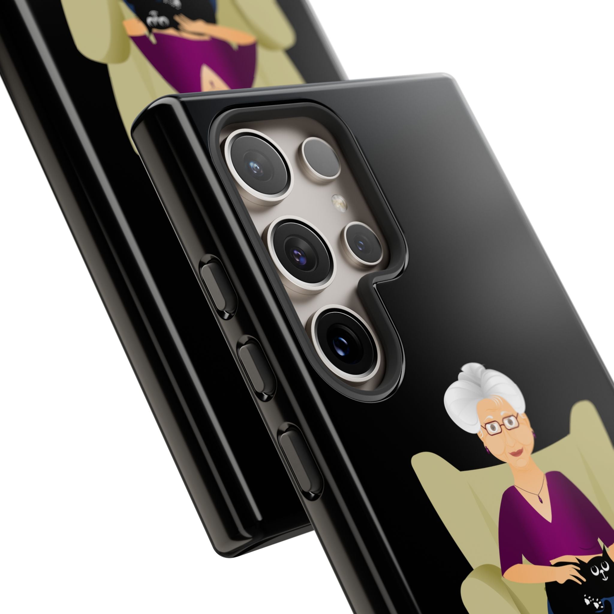 Grandma Phone Case, Tough Phone Cover for Grandparents, Durable Case for Seniors, Unique Gift for Grandmother, Personalized Tech Accessory