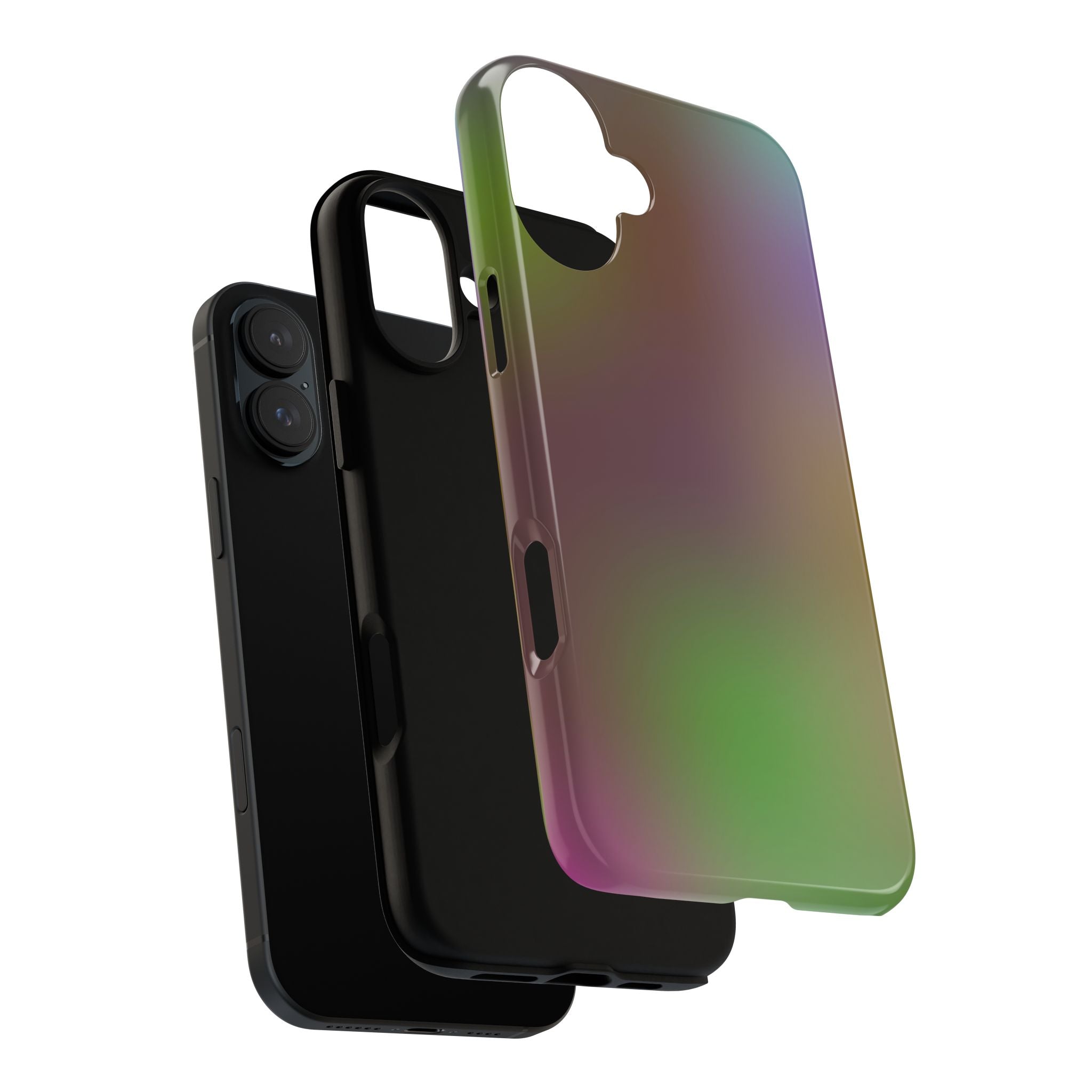 Colorful Gradient Phone Case, Tough Cases for Protection, Stylish Mobile Cover, Unique Gift, Modern Tech Accessory