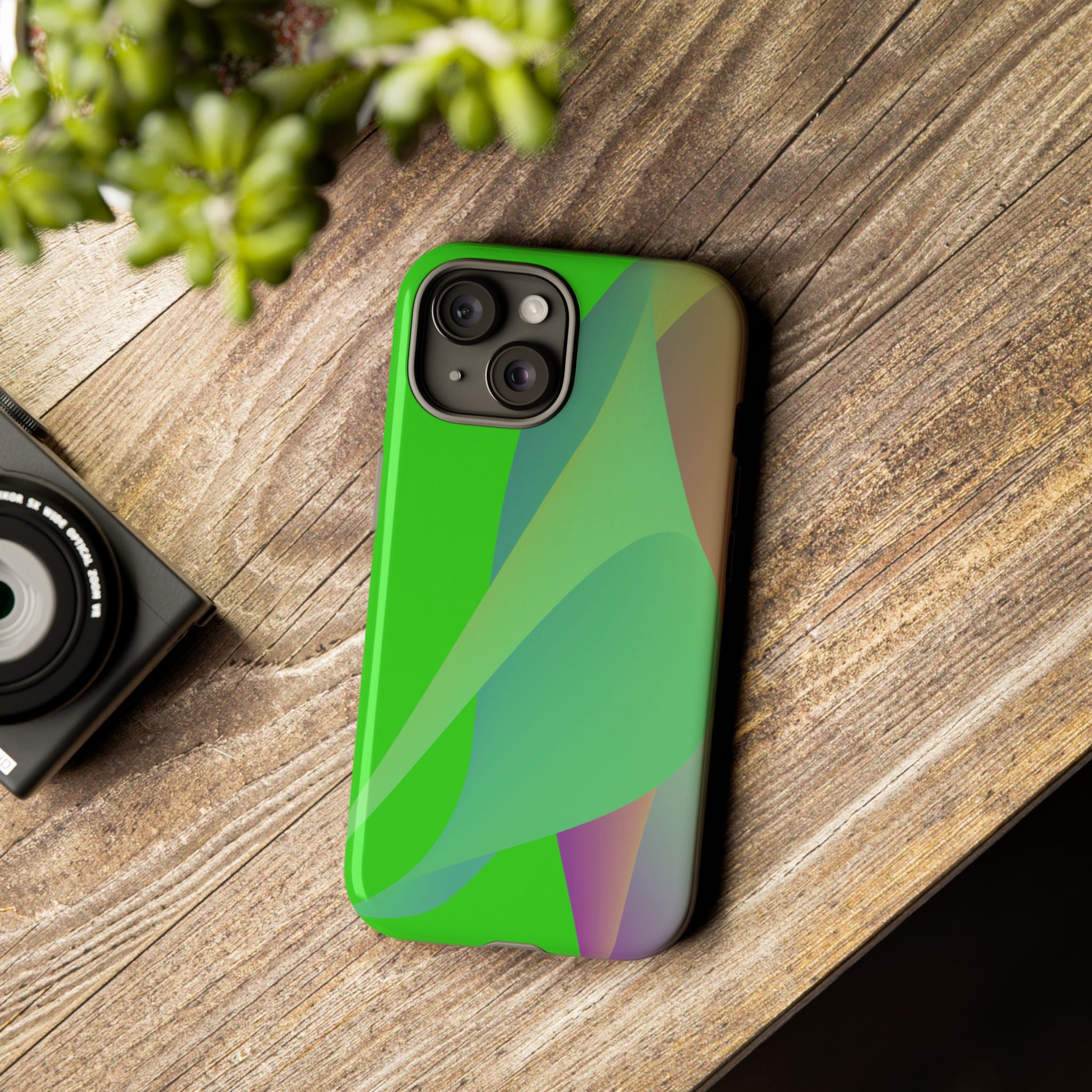 Vibrant Phone Case for Tough Protection, Unique Gift for Tech Lovers, Lightweight Cover, Eco-Friendly Style, Colorful Design