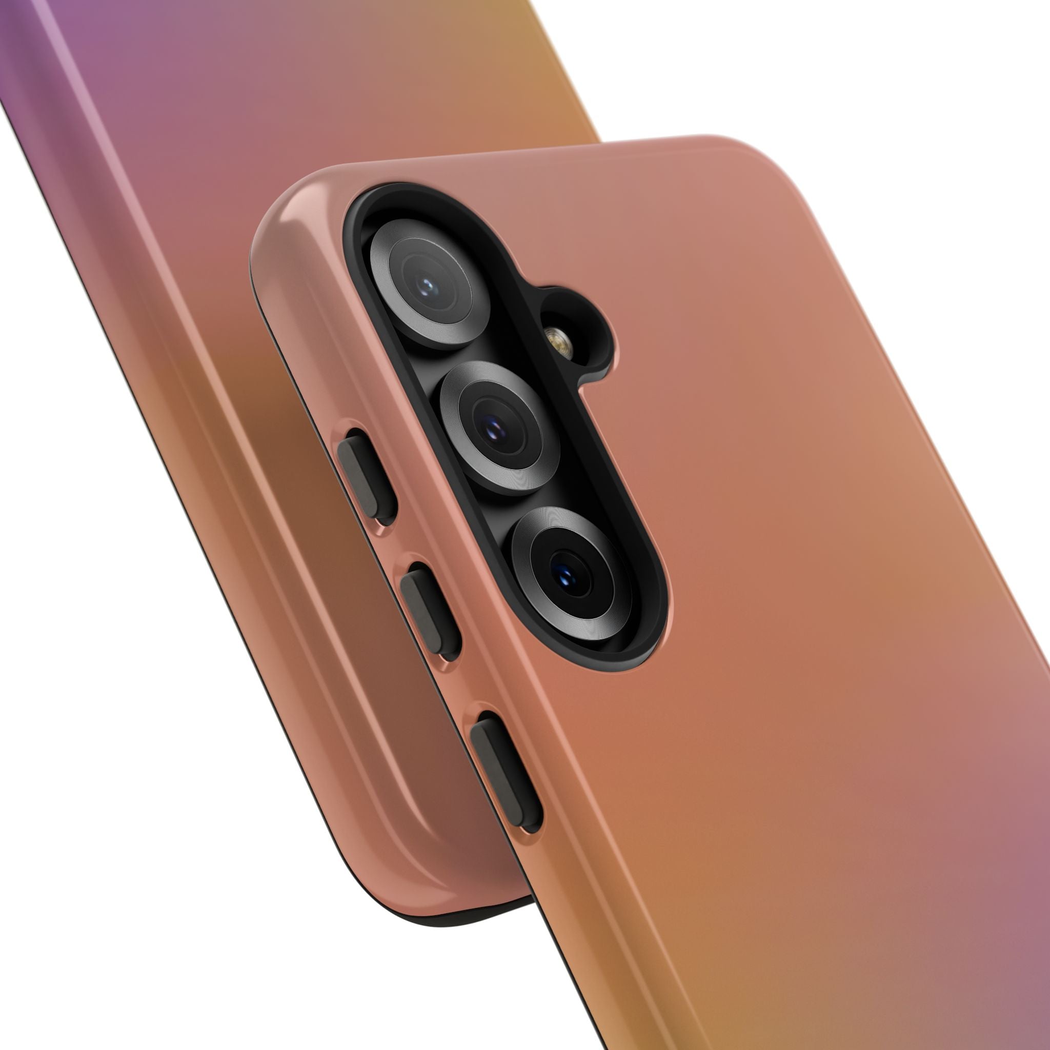 Colorful Gradient Phone Case, Tough Cases for iPhone, Customizable Phone Cover, Trendy Tech Accessory, Gift for Tech Lovers