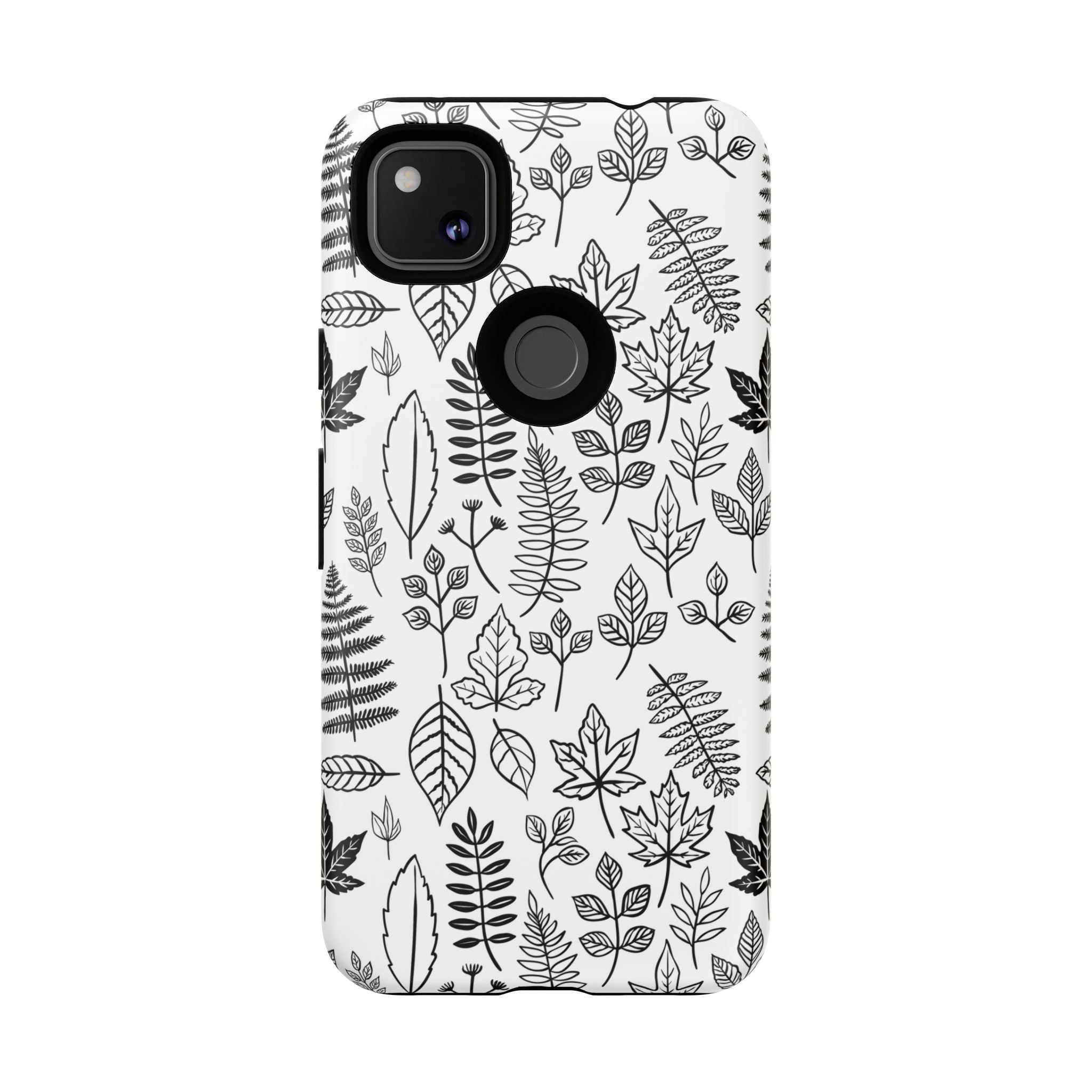 Stylish Phone Case for Nature Lovers, Botanical Design, Gift for Her, Fall Accessories, Customizable Tech Gear