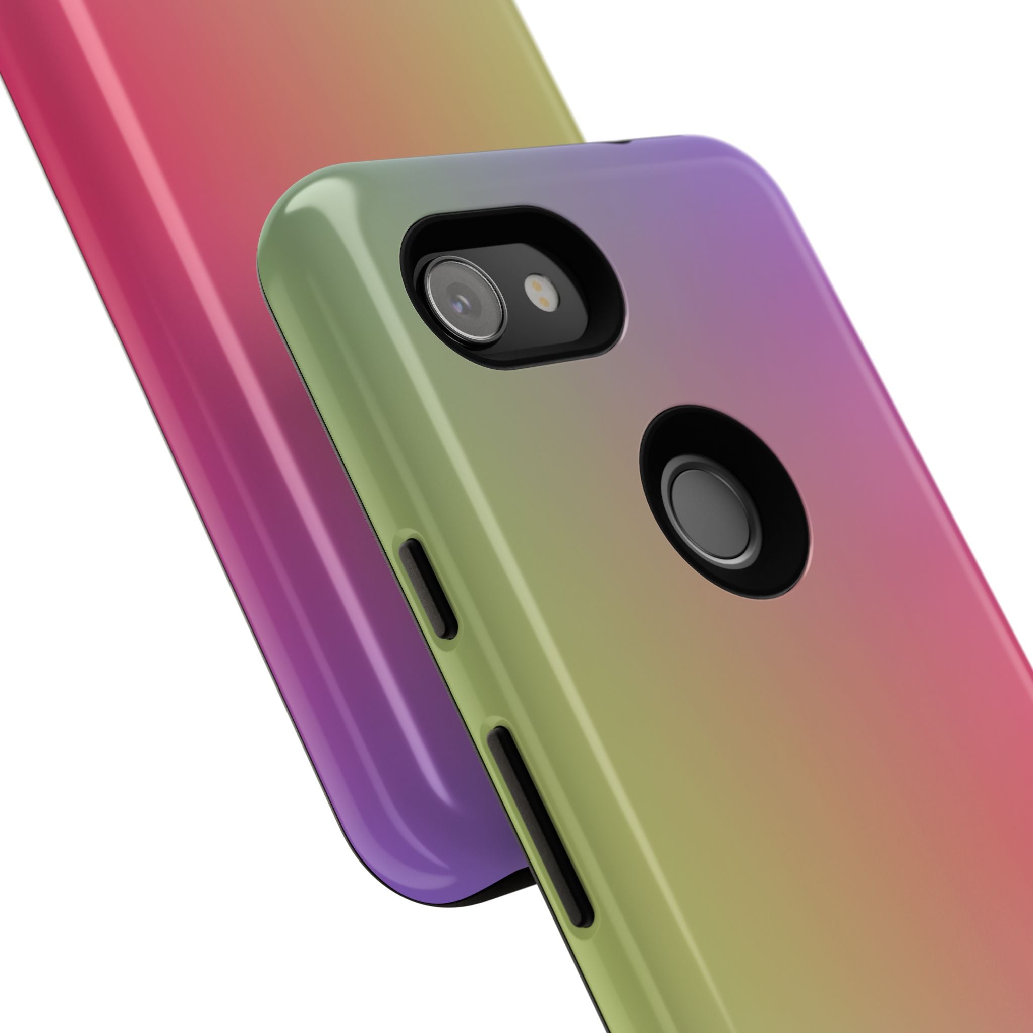 Gradient Phone Case, Tough Cases, Colorful Tech Accessory, Modern Phone Protection, Trendy Gift for Friends, Birthday, Holidays