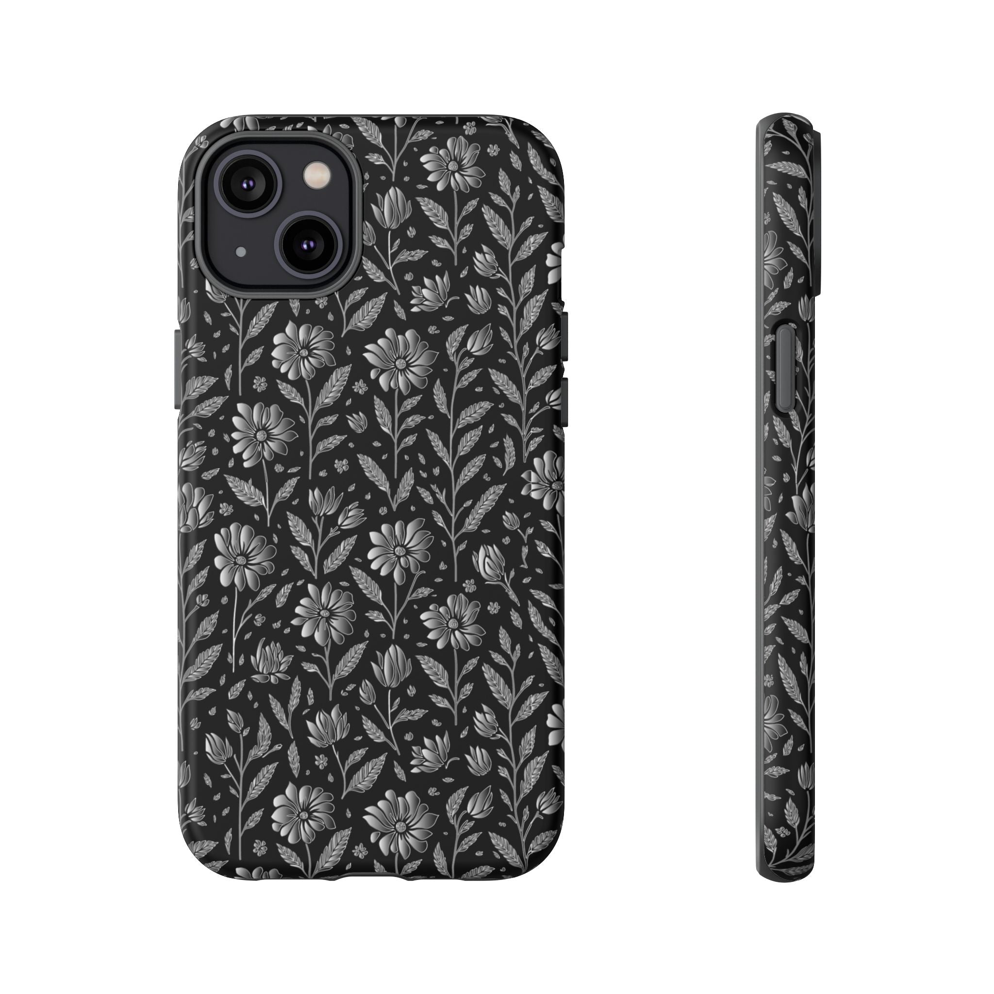 Stylish Floral Phone Case, Tough Floral Case, Botanical Phone Cover, Durable Floral Phone Protector, Gift for Her
