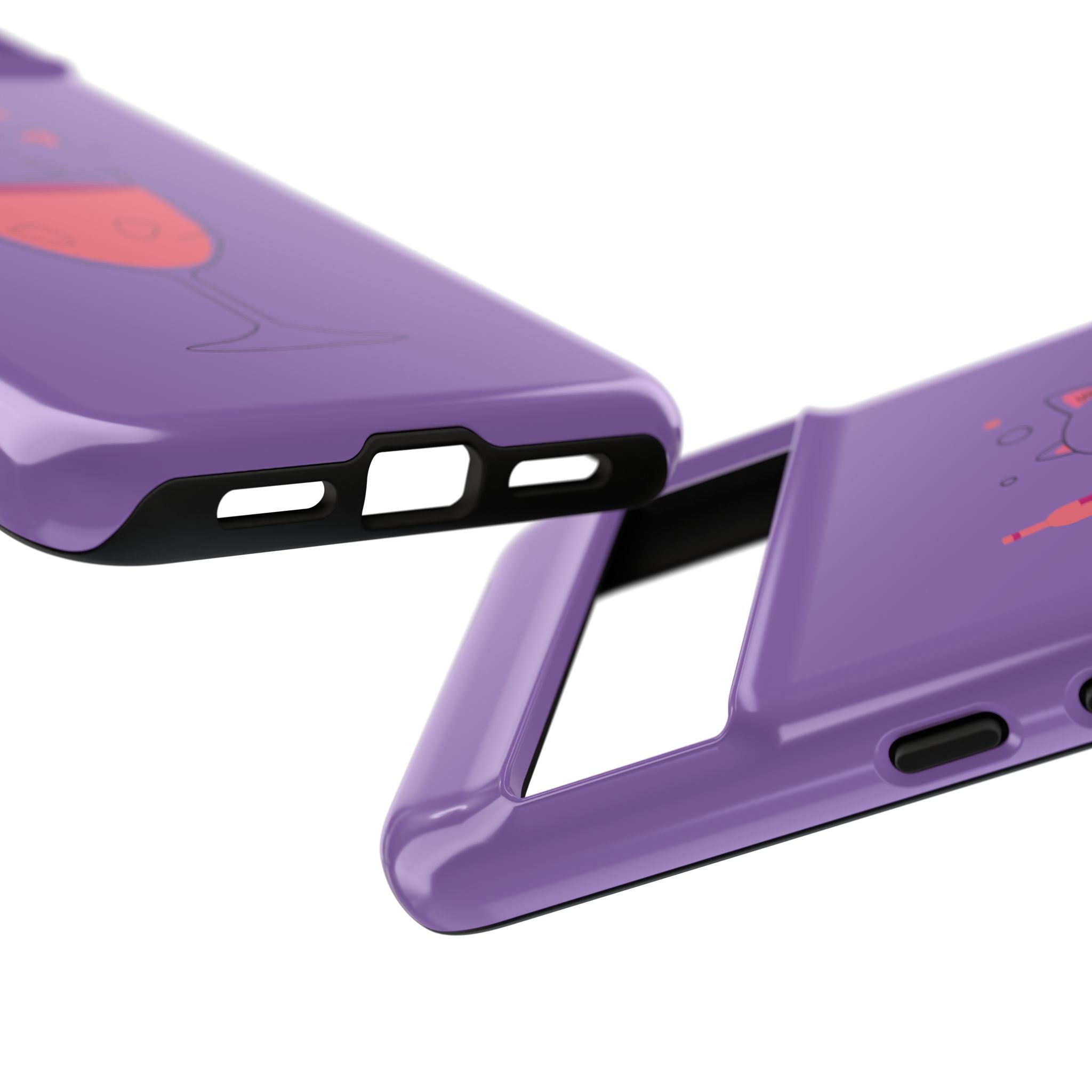 Cute Cat Phone Case, Fun Gift for Cat Lovers, Colorful Phone Cover, Pet Lover Accessory, Unique Cat Themed Case